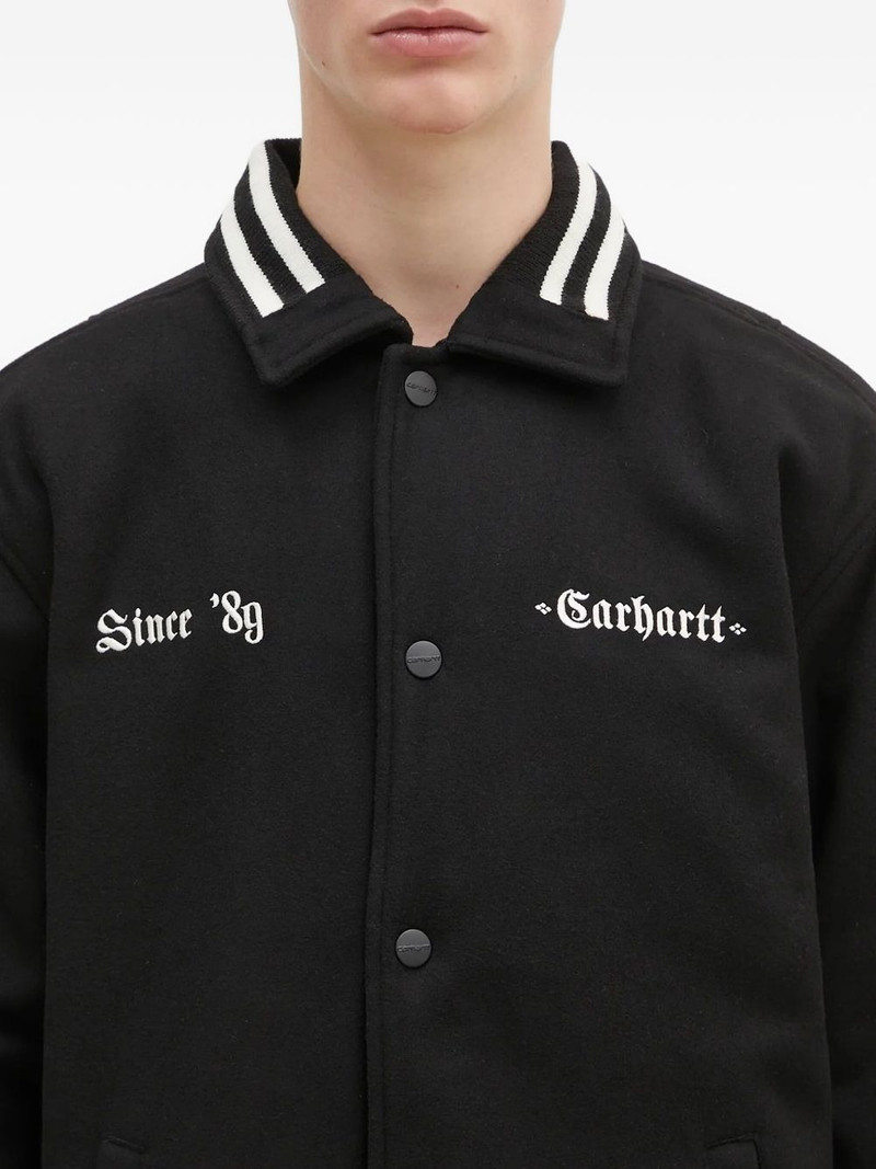 embroidered coach jacket 4