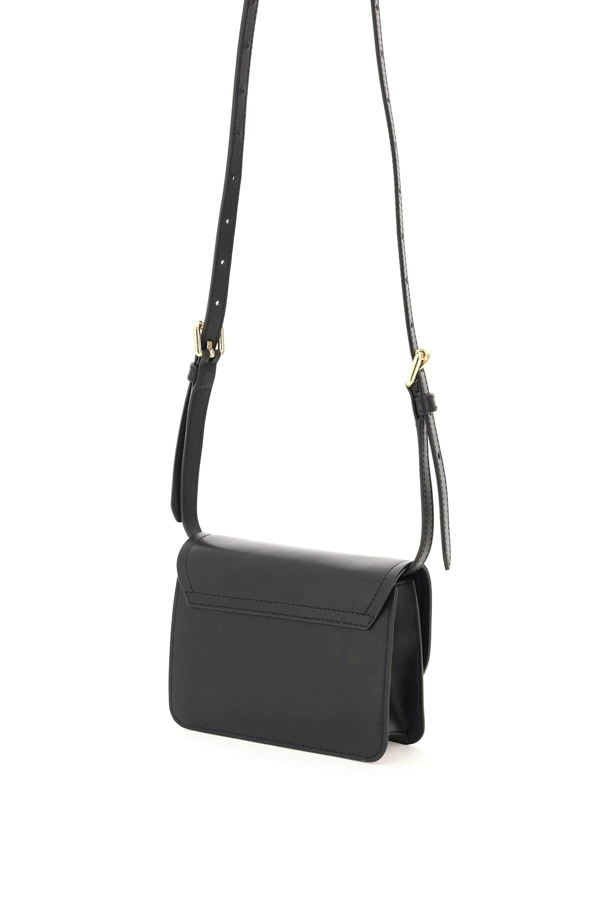 LEATHER 'M' BAG - 2