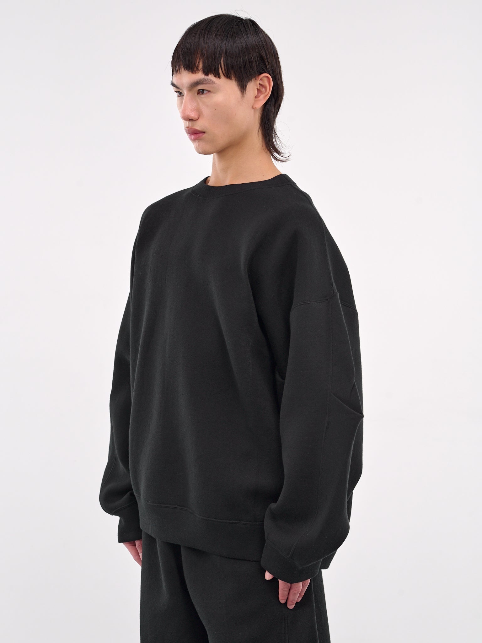 Oversized Crewneck Sweatshirt - 2
