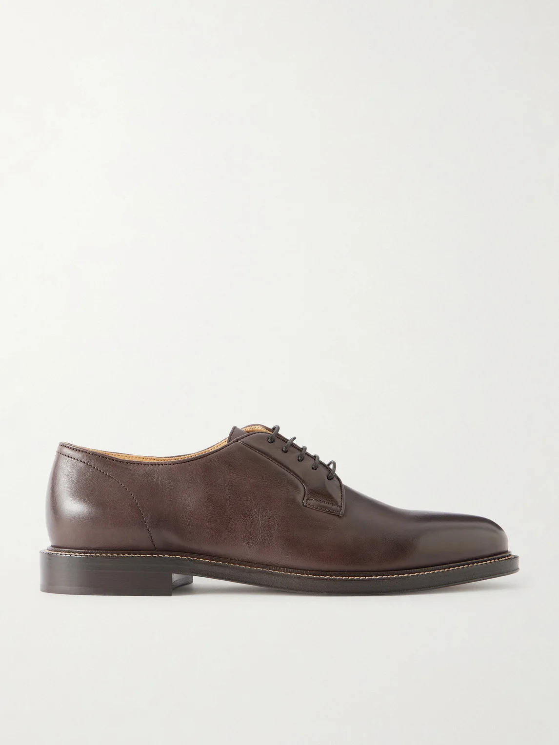 Leather Derby Shoes - 1