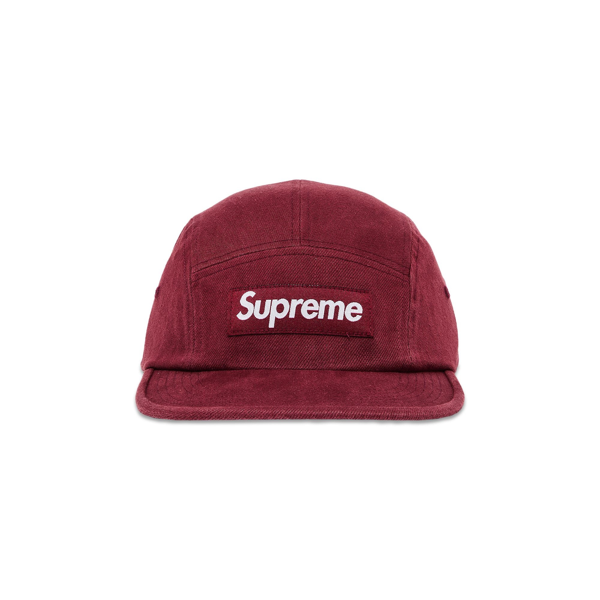 Supreme Denim Camp Cap 'Red' - 1