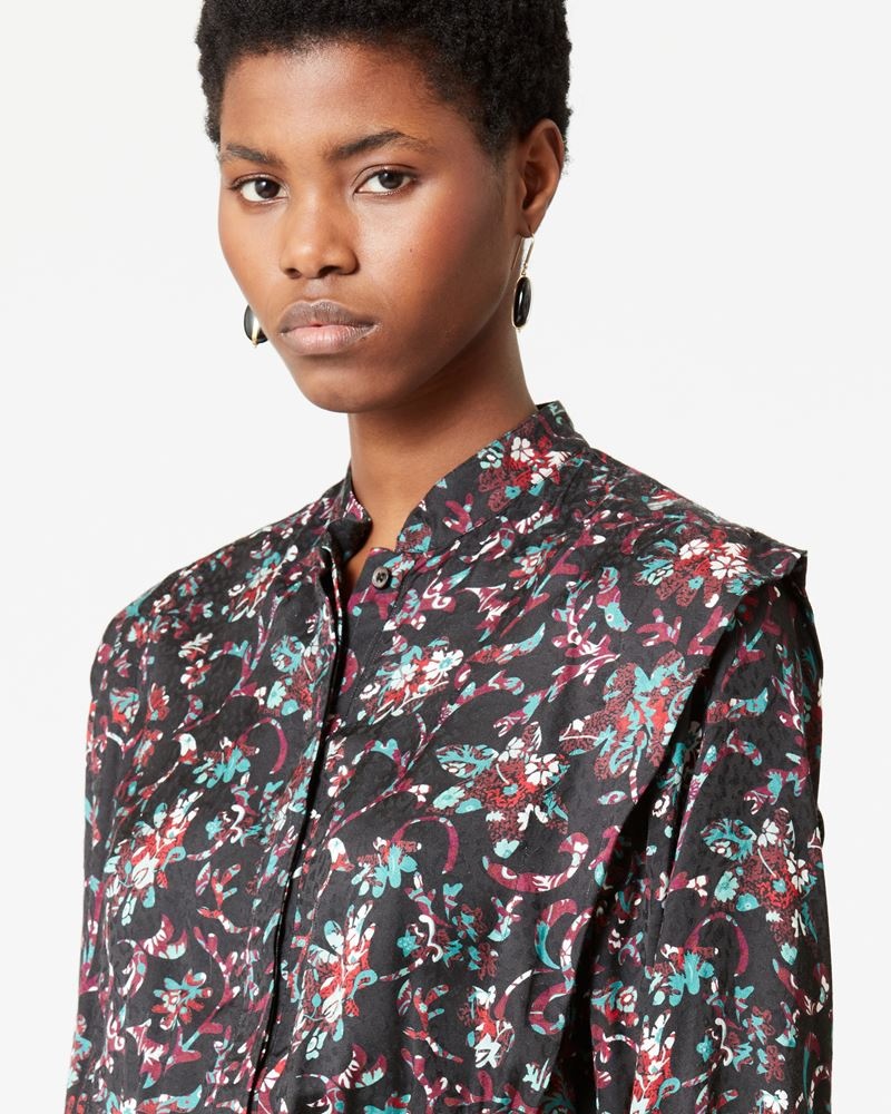 OKELEYA FLORAL MIDI DRESS - 3