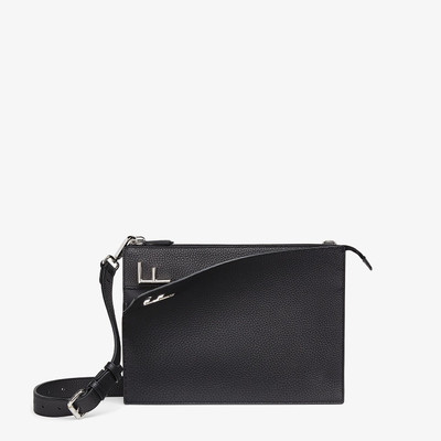 FENDI Black leather bag outlook