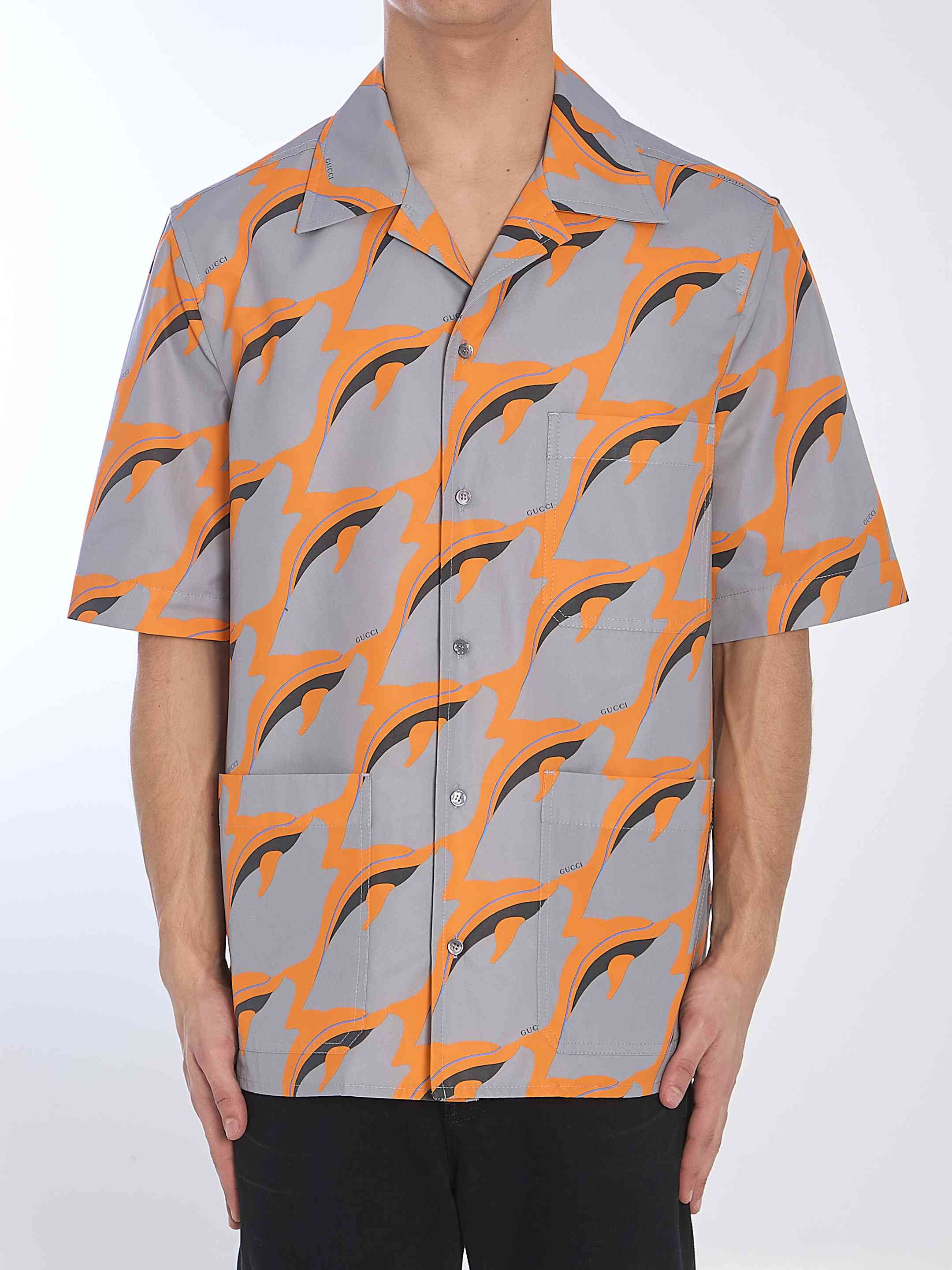 Gucci Men Printed Shirt - 1