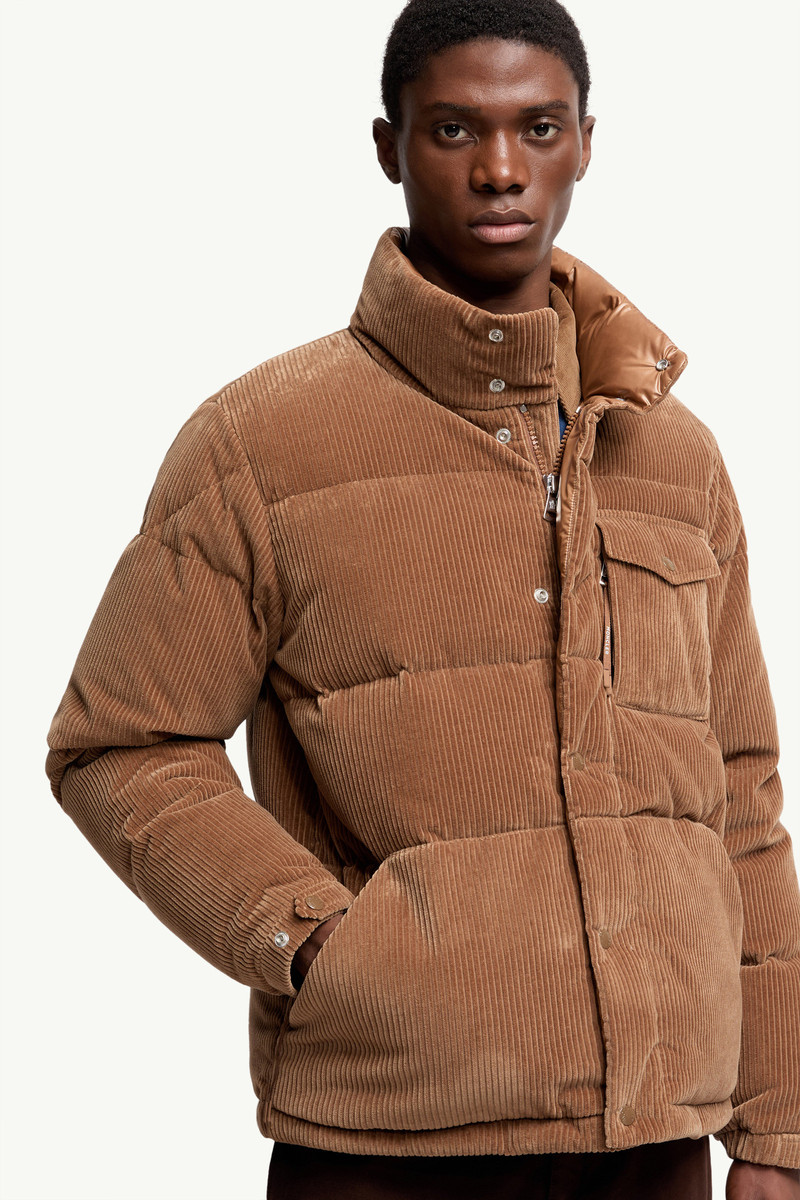 Serrant Corduroy Short Down Jacket 6