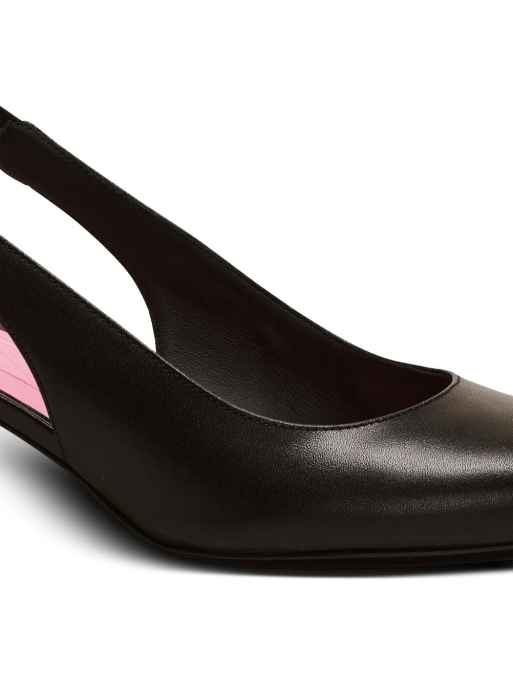 Eva 50mm leather slingback pumps - 6
