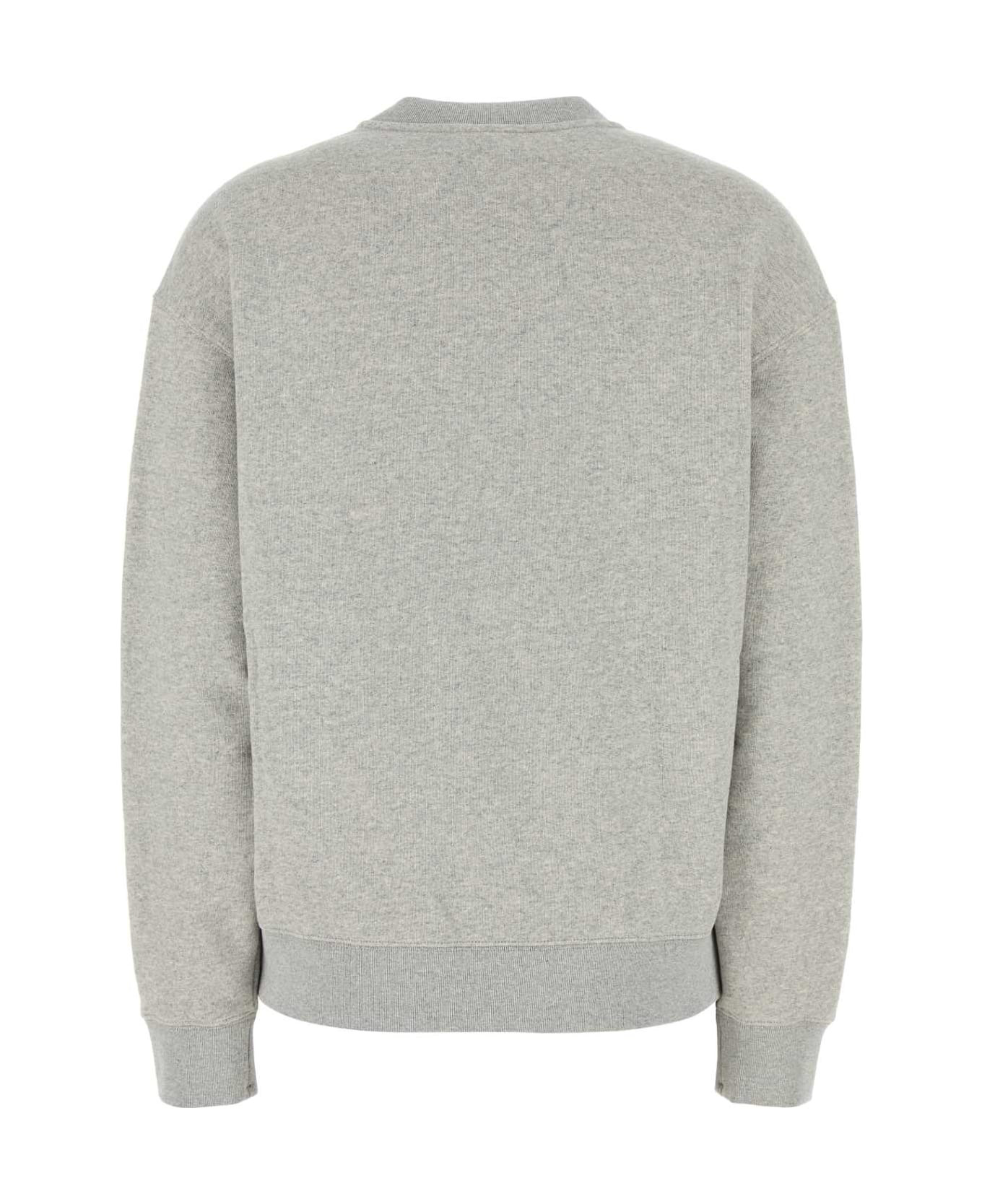 Grey Cotton Sweatshirt - 2