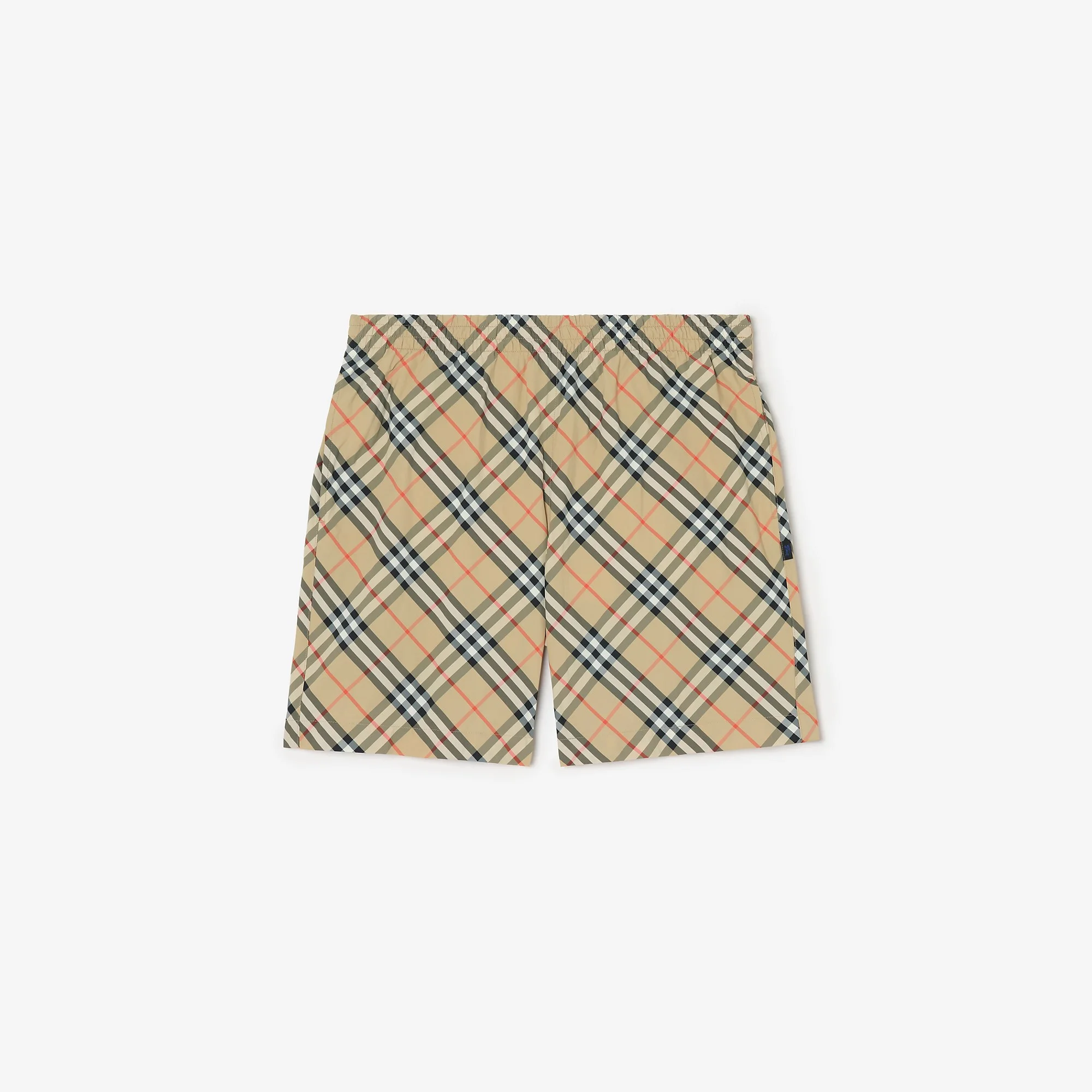Check Swim Shorts - 1
