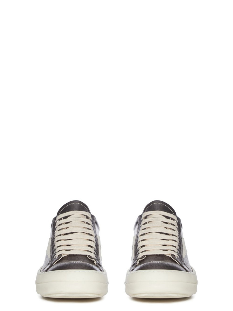 metallic-panel lace-up sneakers 2