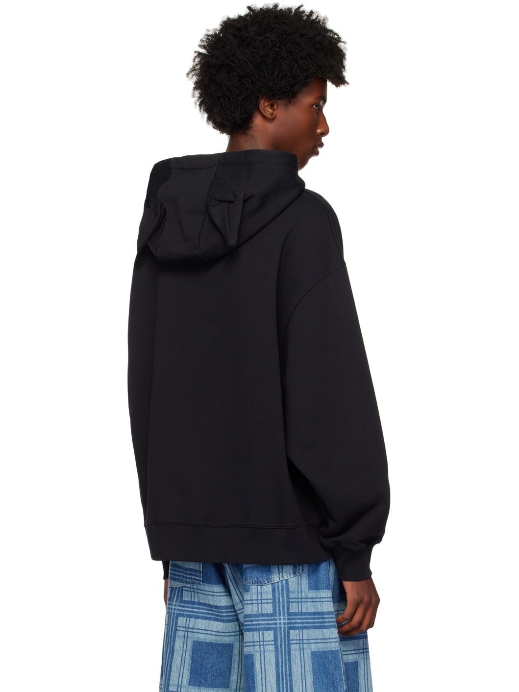 Black Label Ears Hoodie - 3
