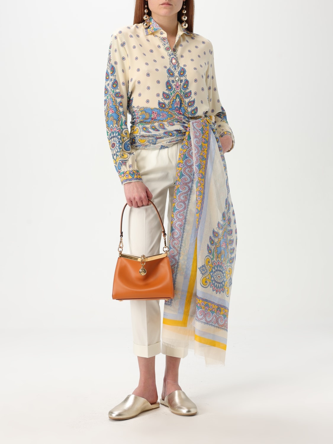 Etro Vela leather shoulder bag - 2
