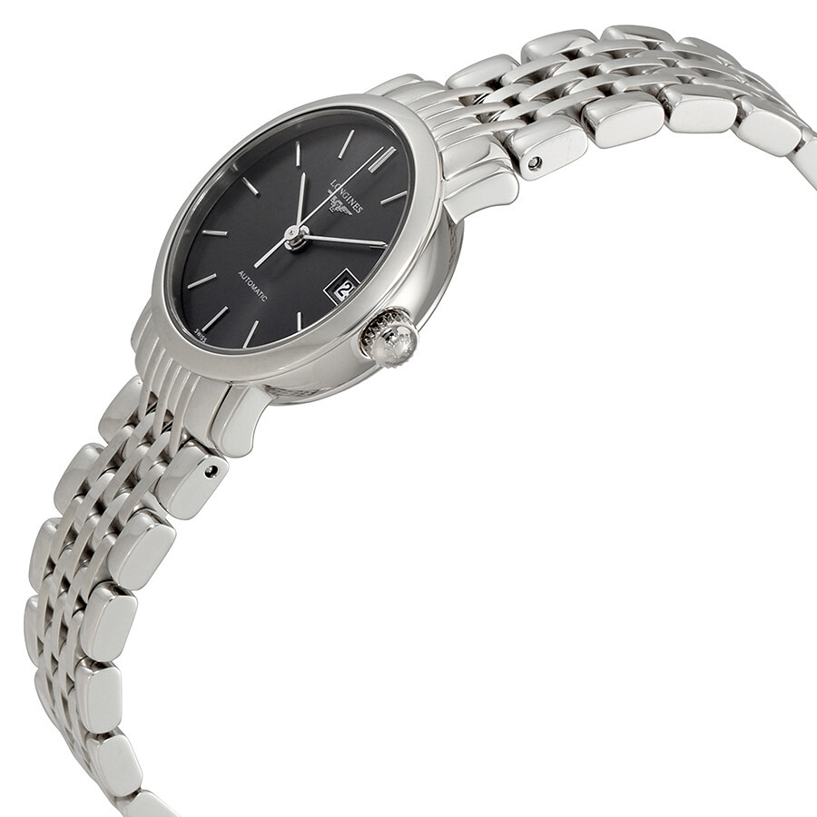 Pre-owned Longines Elegant Grey Dial Ladies Watch L4.309.4.72.6 - 2