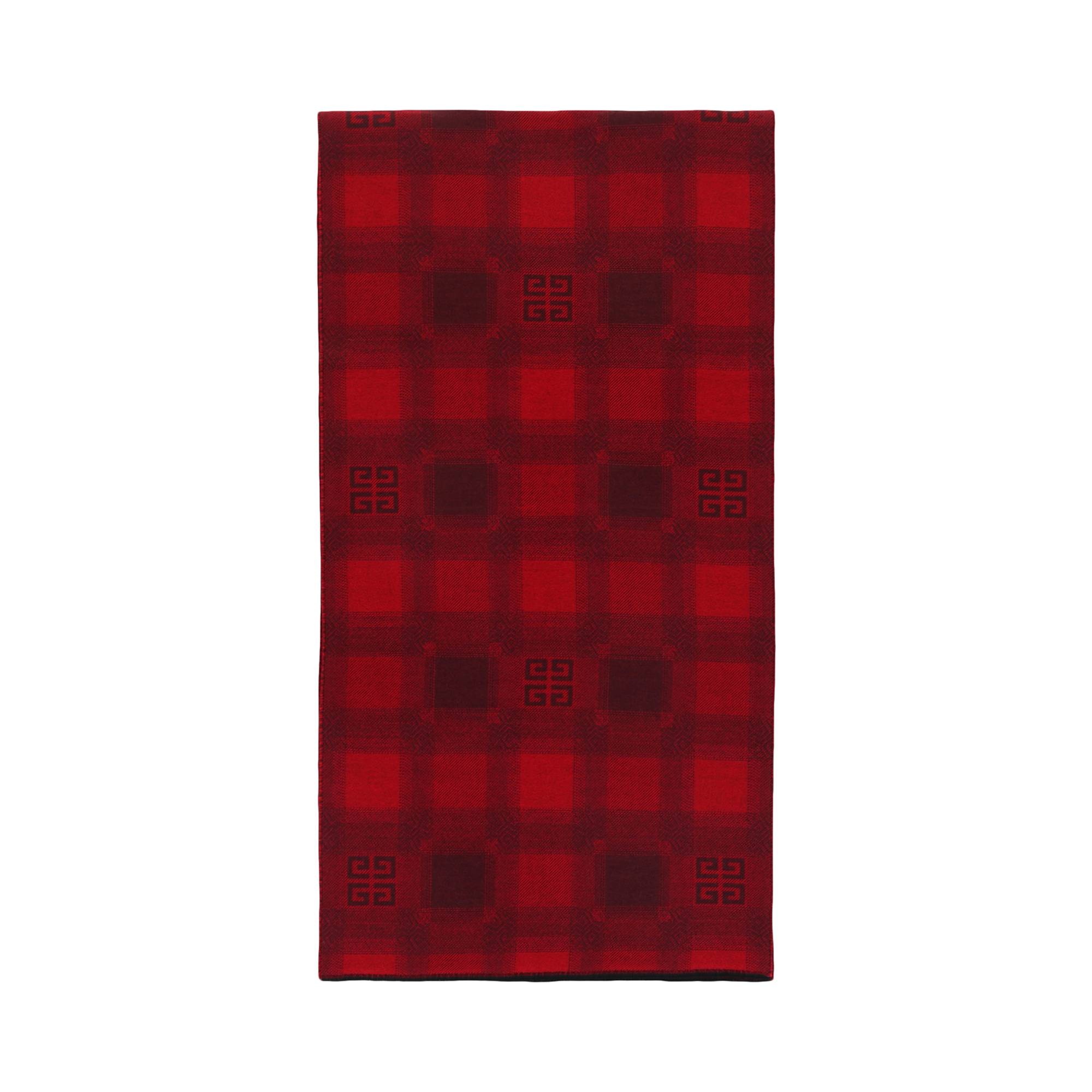 Givenchy Collegial Bonded Scarf 'Red' - 1
