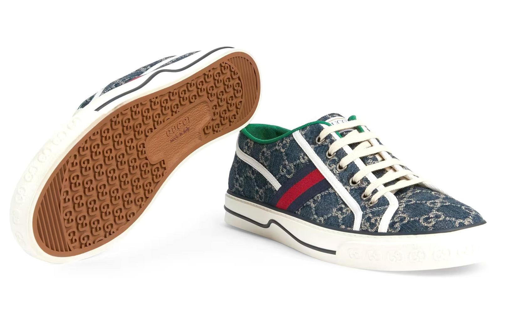 Gucci Tennis 1977 'Blue Ivory' 606111-2KQ10-4463 - 4