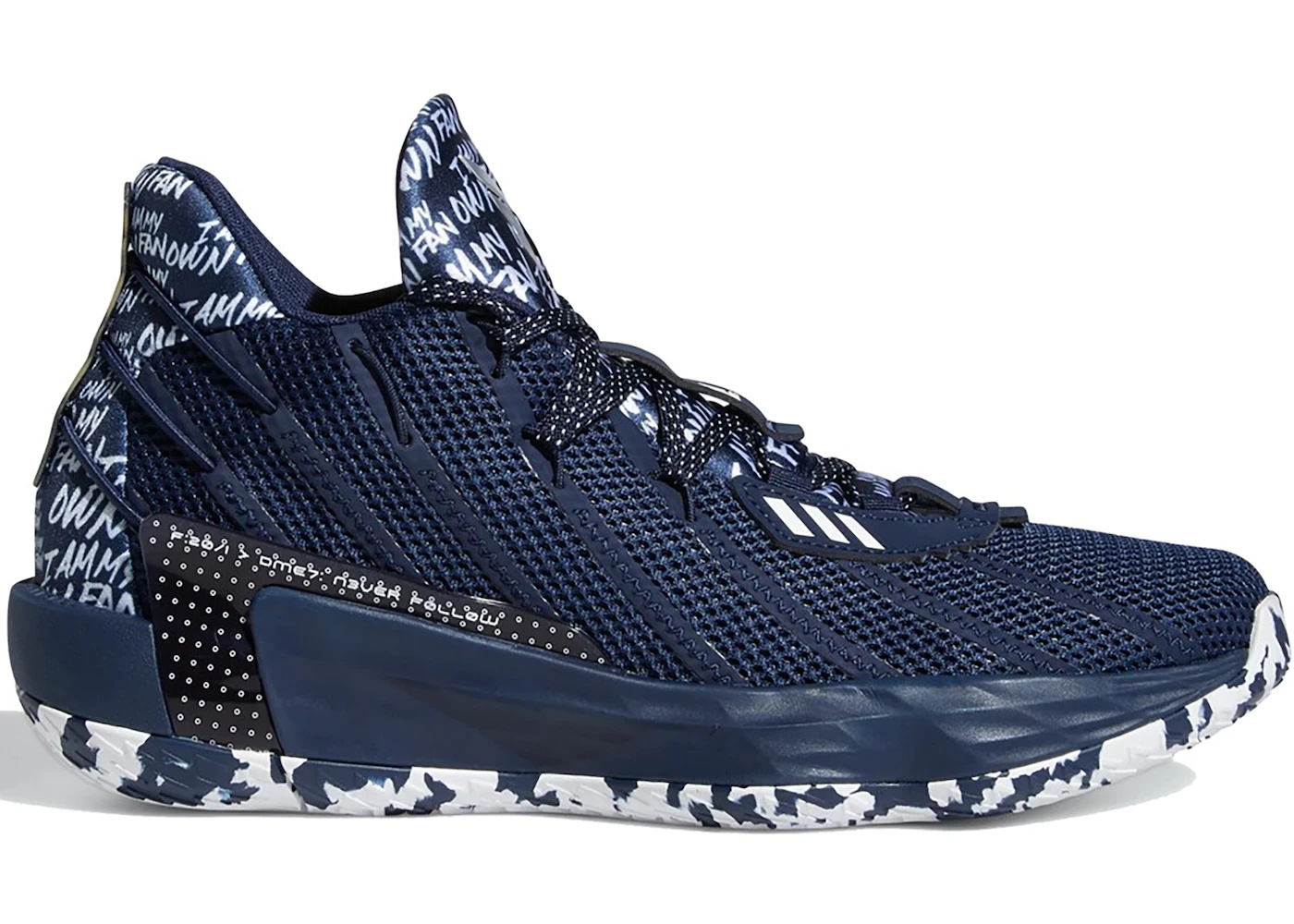 adidas Dame 7 I Am My Own Fan Collegiate Navy - 1