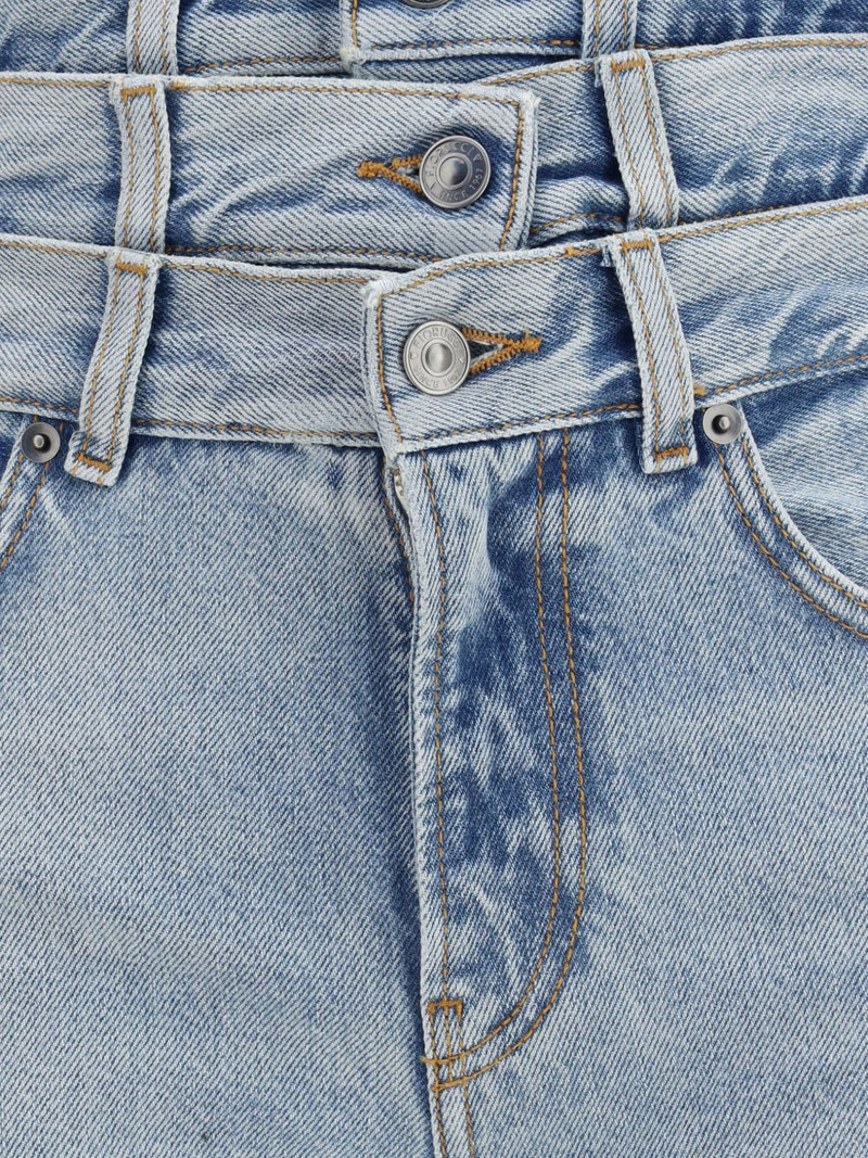 triple-waistband flared jeans 4