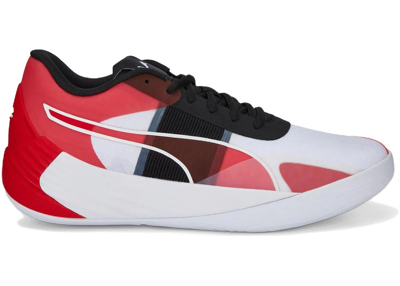 Puma Fusion Nitro Team White High Risk Red 1