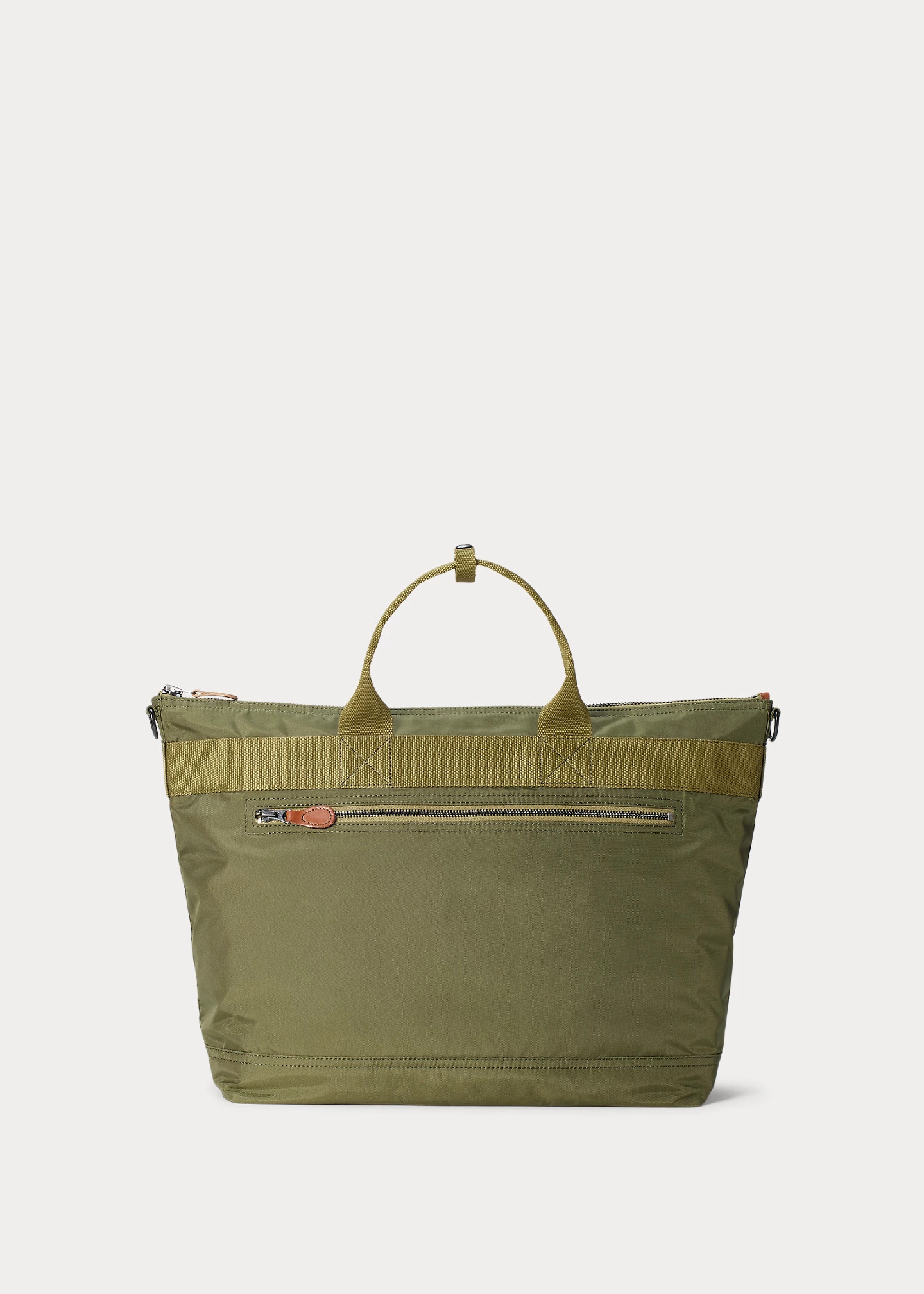 Nylon Canvas Utility Messenger Bag - 4