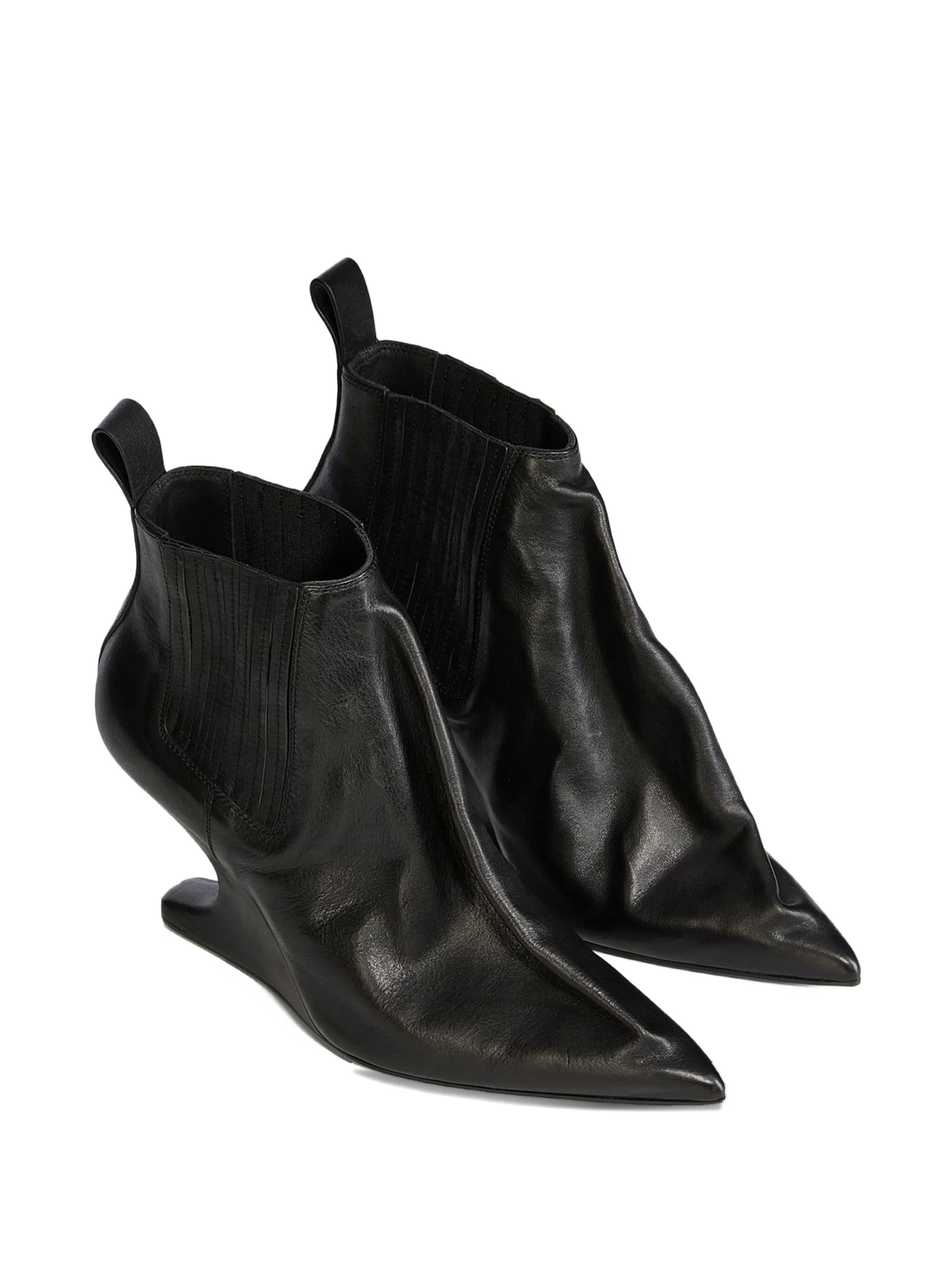 Rick Owens 80mm Taco Boots - 2