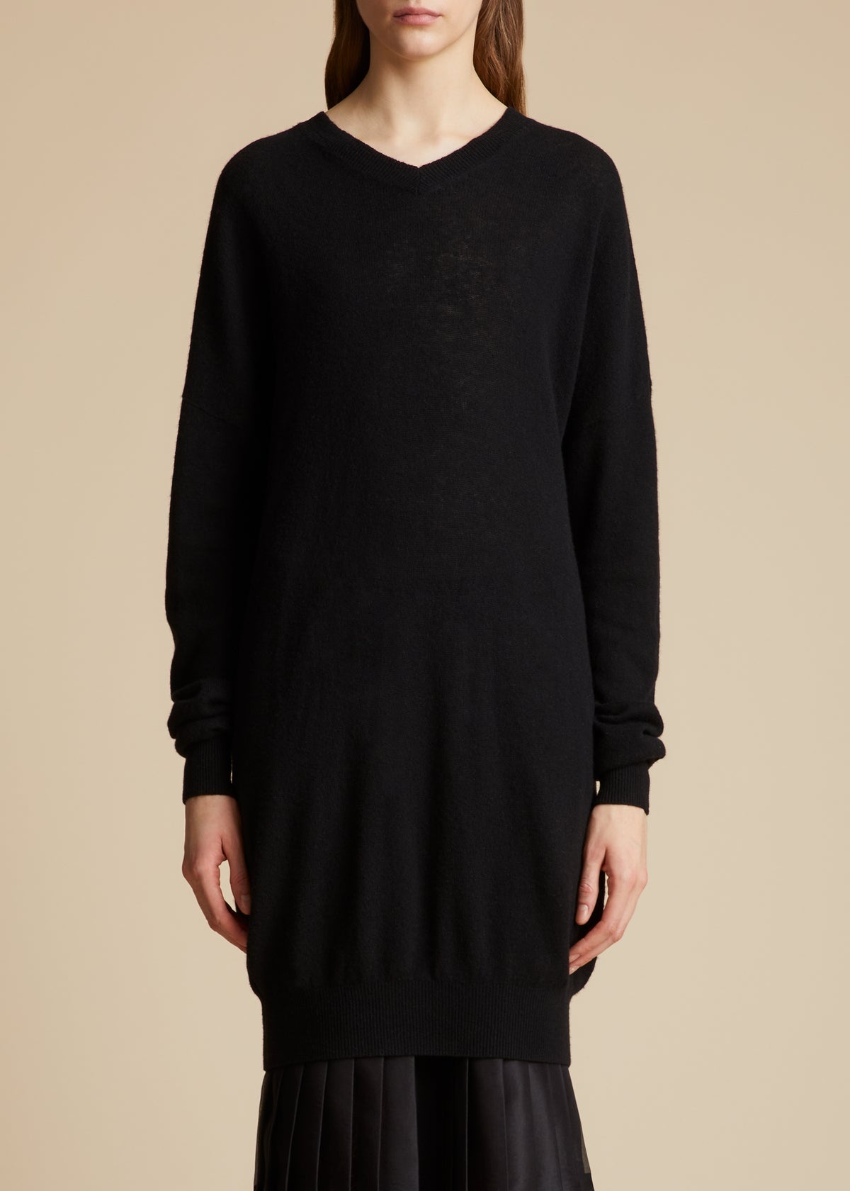 The Marano Sweater in Black - 1