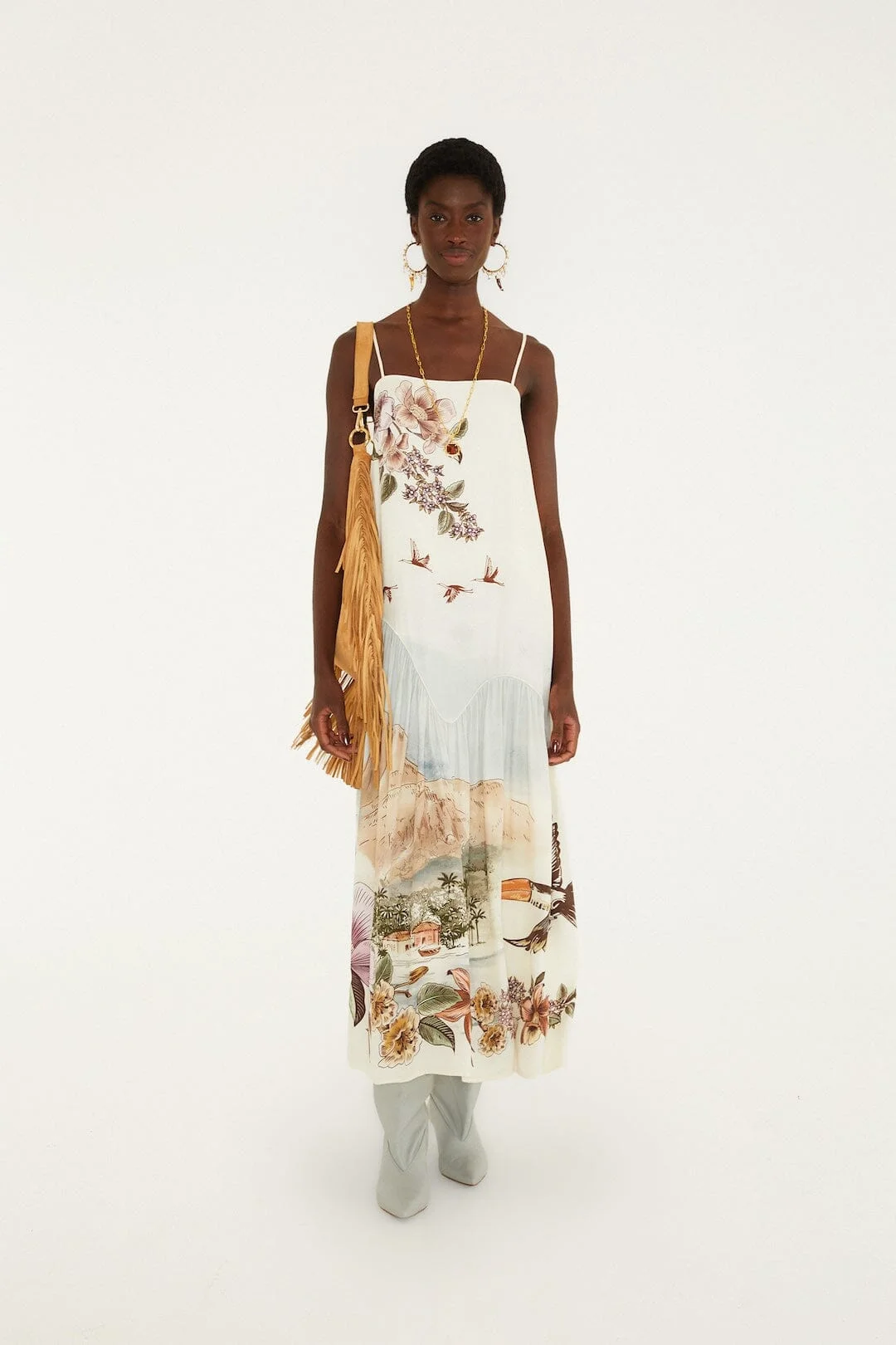 Toile De Rio Sleeveless Maxi Dress - 1