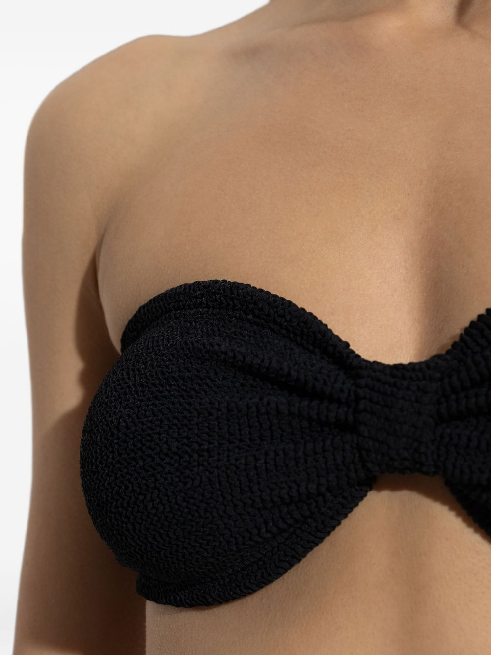 Jean high-waisted bikini - 5