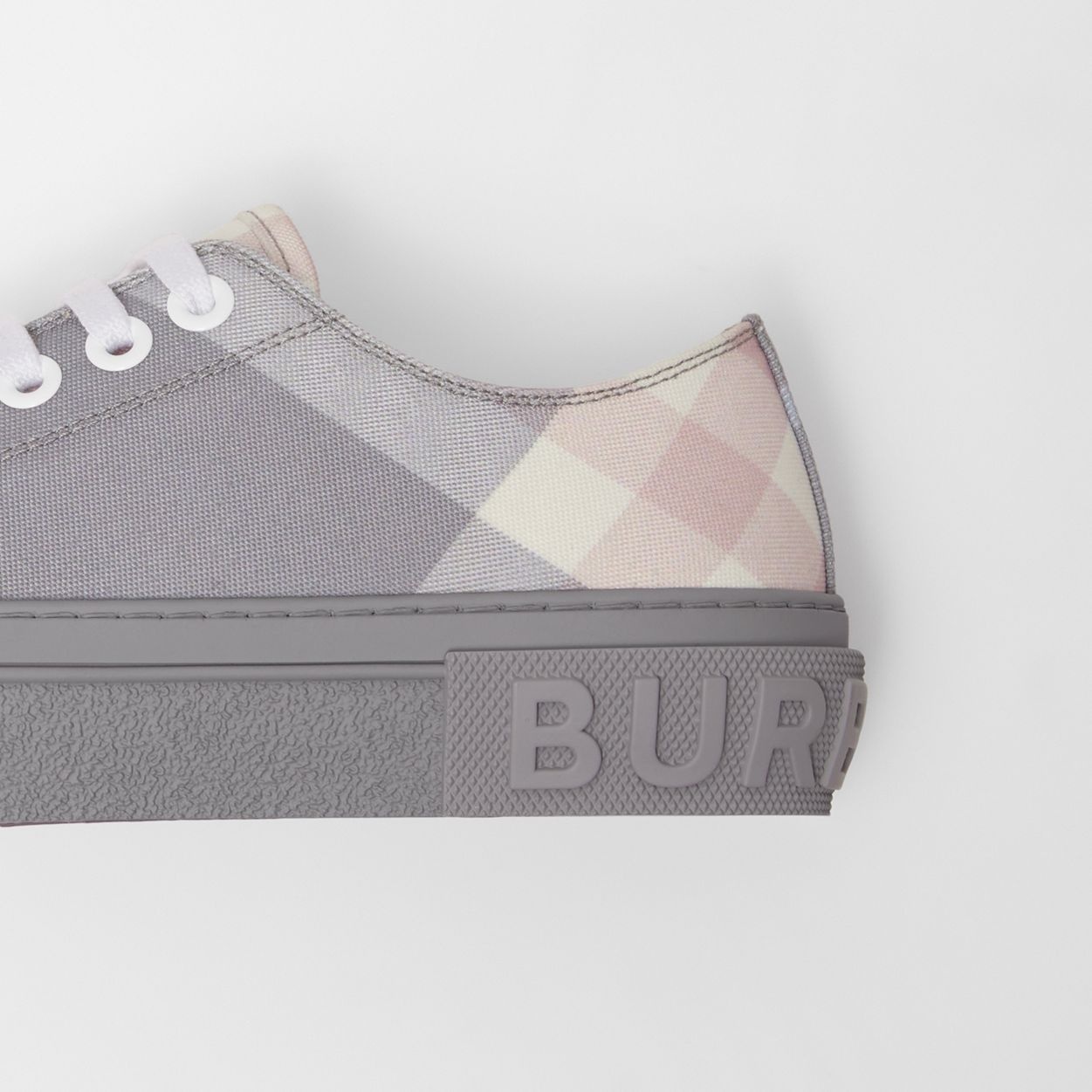Check Cotton Sneakers - 2