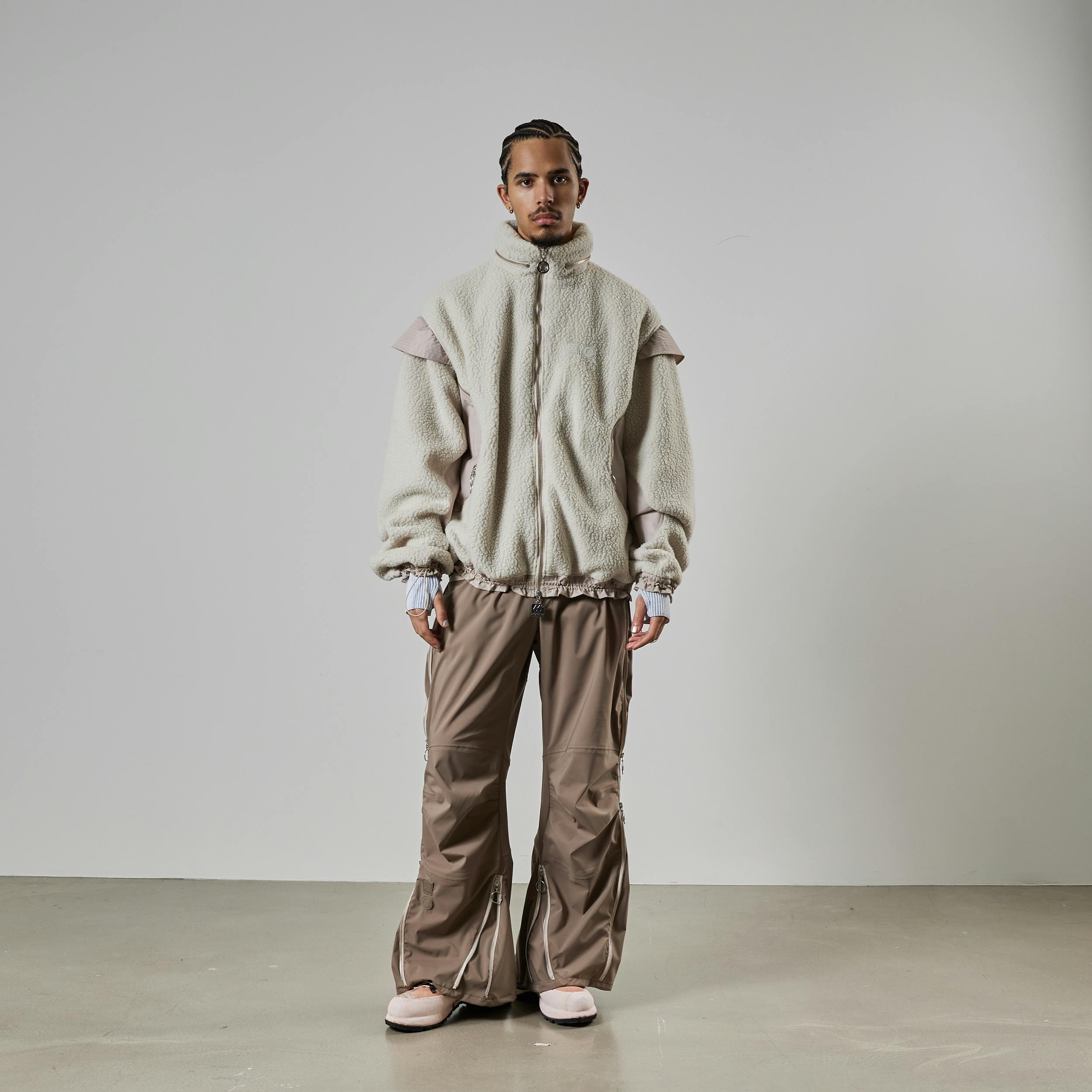 66°North x Charlie Constantinou Hybrid Shearling Jacket (Unisex) - 2