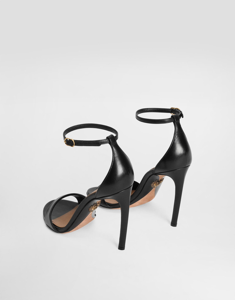 Dolce & Gabbana Polished goatskin sandals outlook