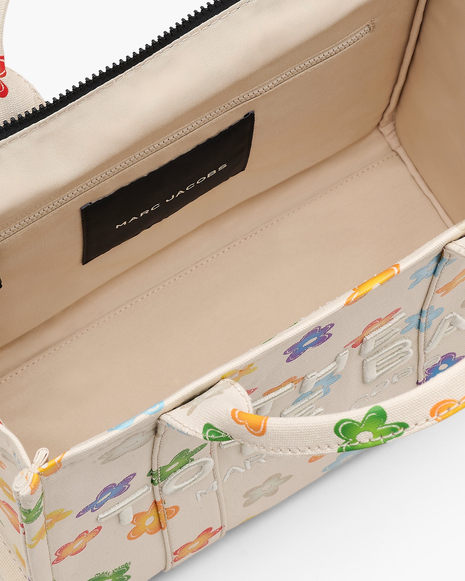 THE WILD DAISY CANVAS MEDIUM TOTE BAG - 7