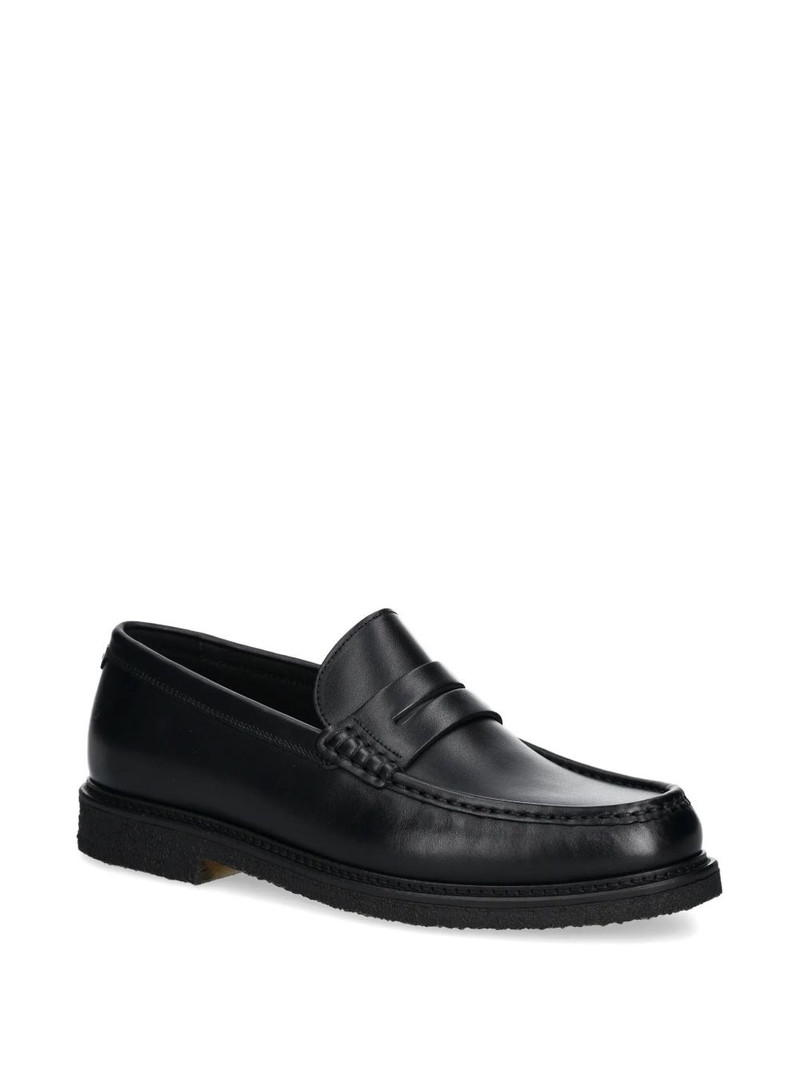 BOSS leather loafers outlook