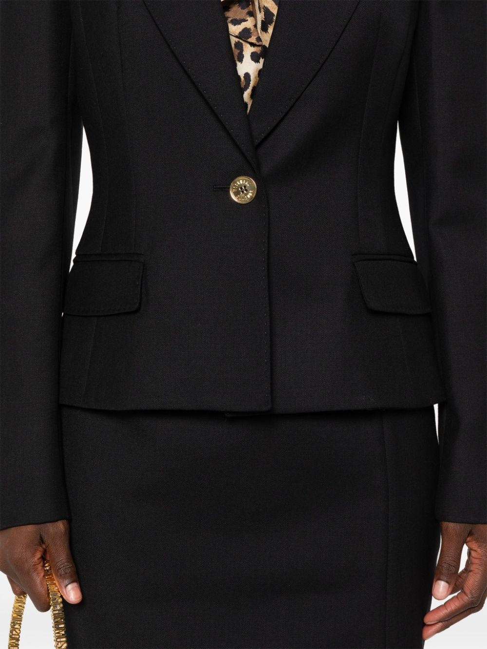 virgin wool blazer - 5