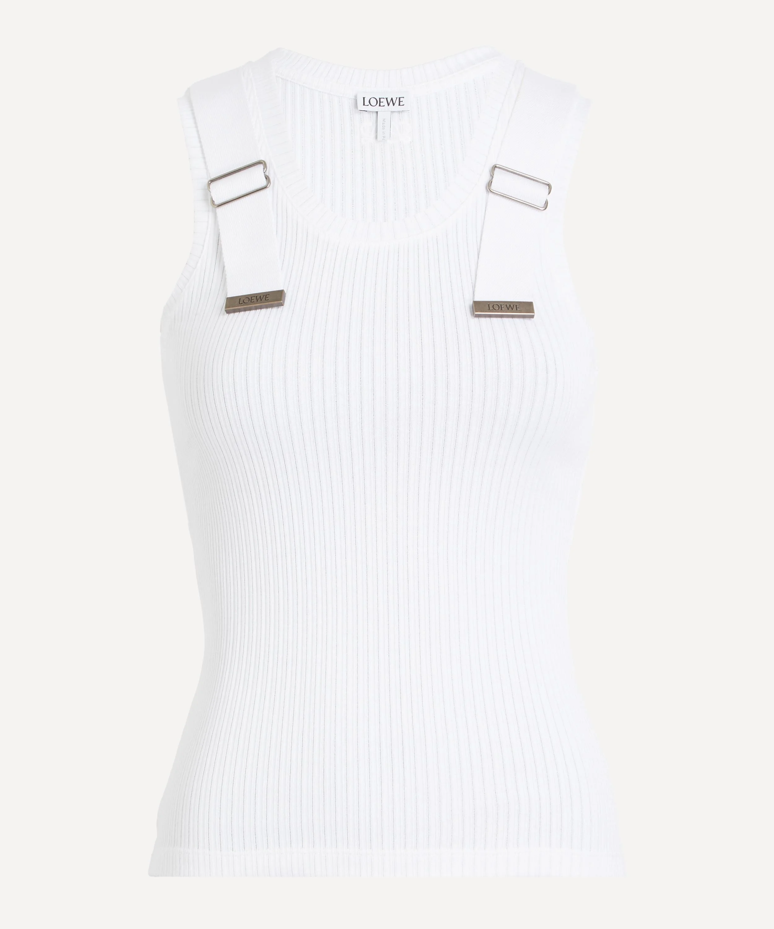 Stretch-Cotton Tank-Top - 1