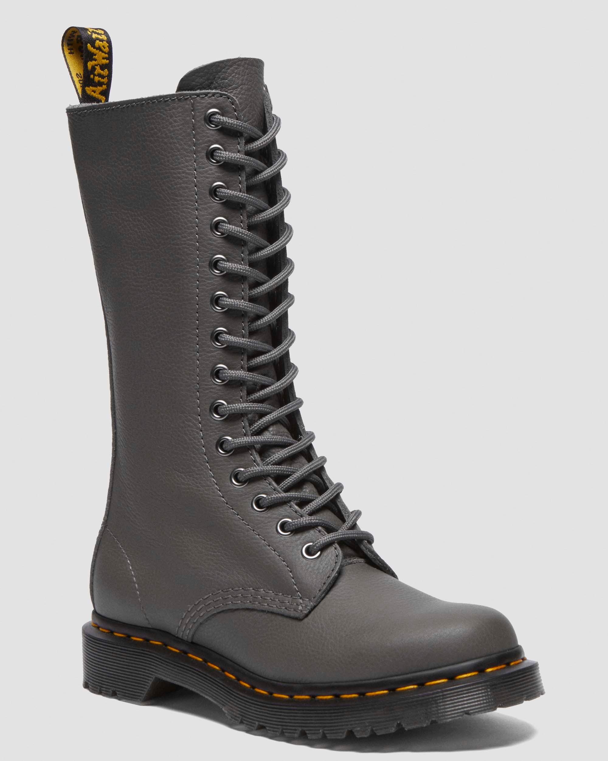 1B99 Virginia Leather Mid Calf Boots - 5