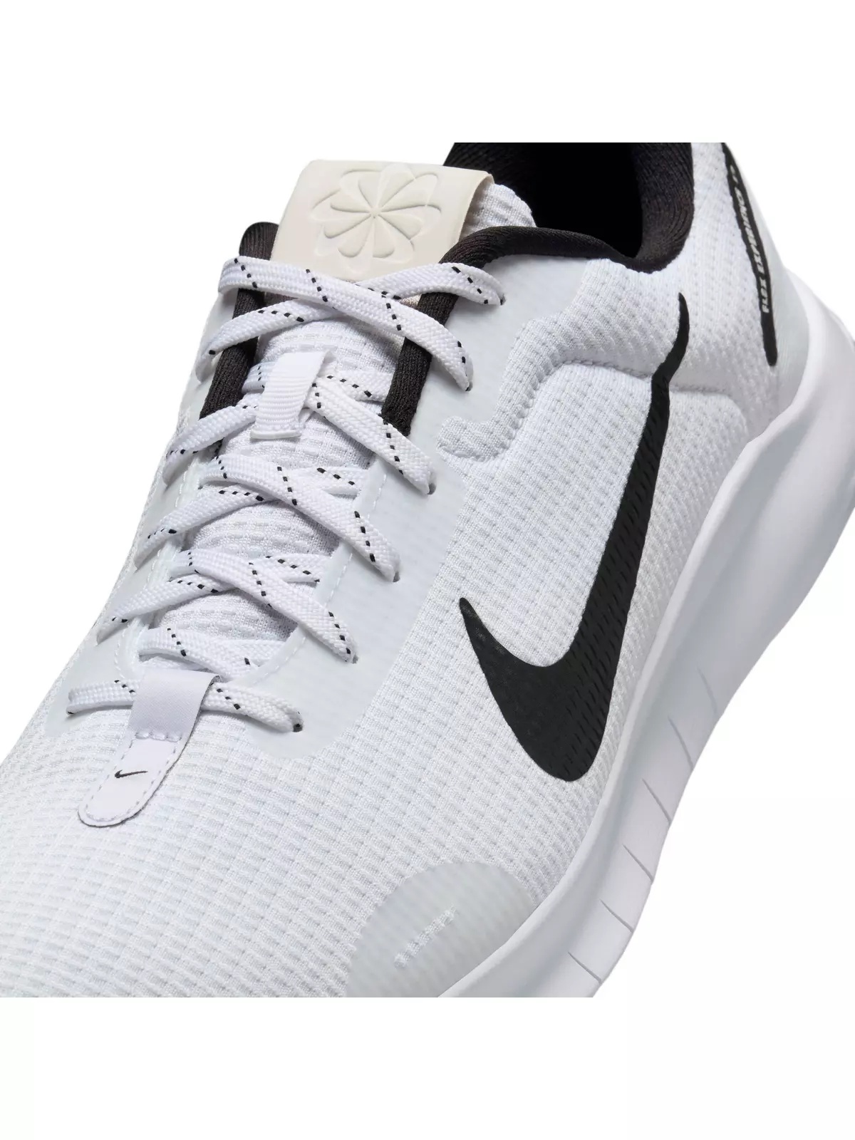 Flex Experience Run 12 "White/White/Black" Men's Running Shoe - 7