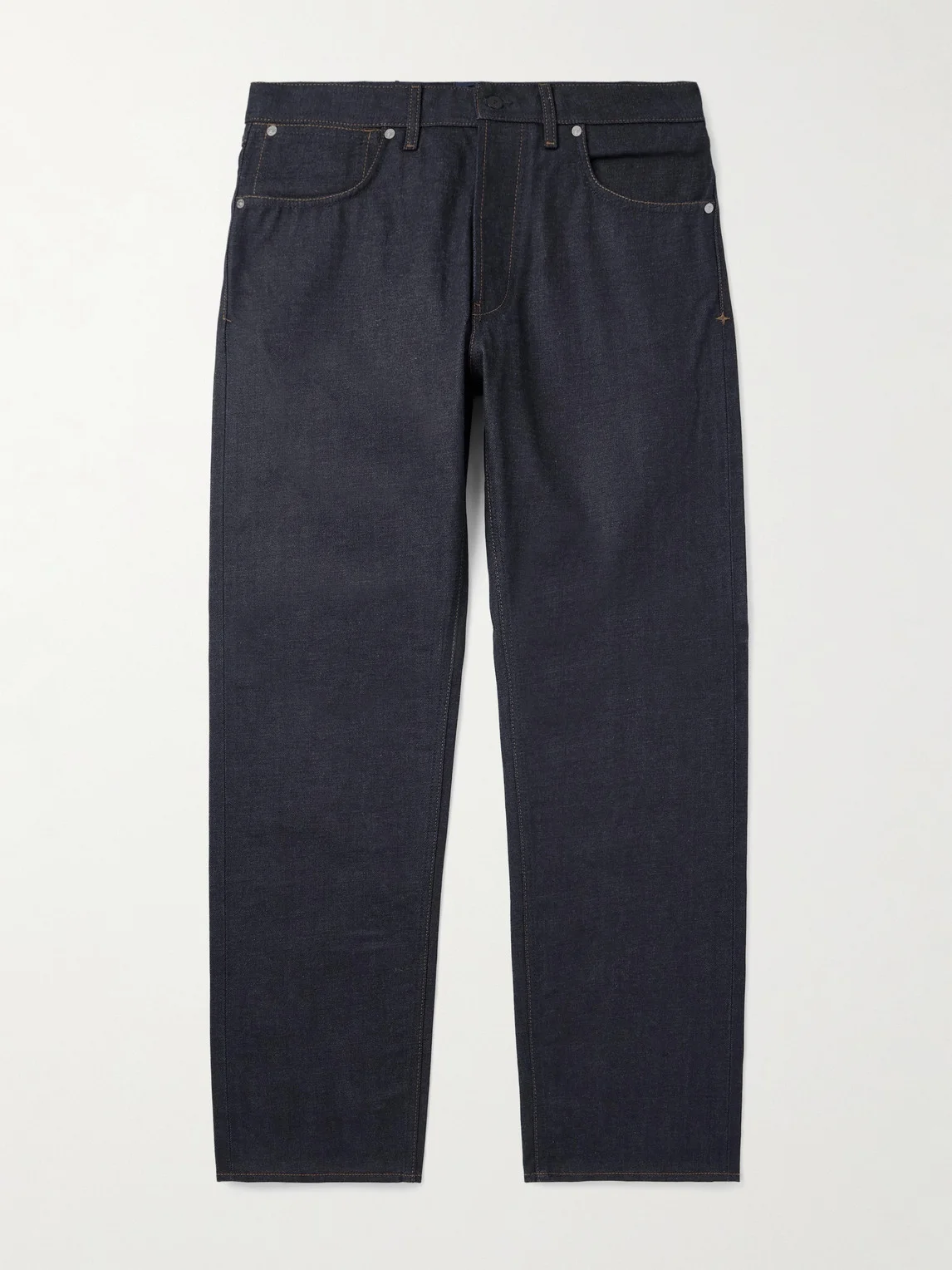 Denim Research Straight-Leg Raw Selvedge Jeans - 1