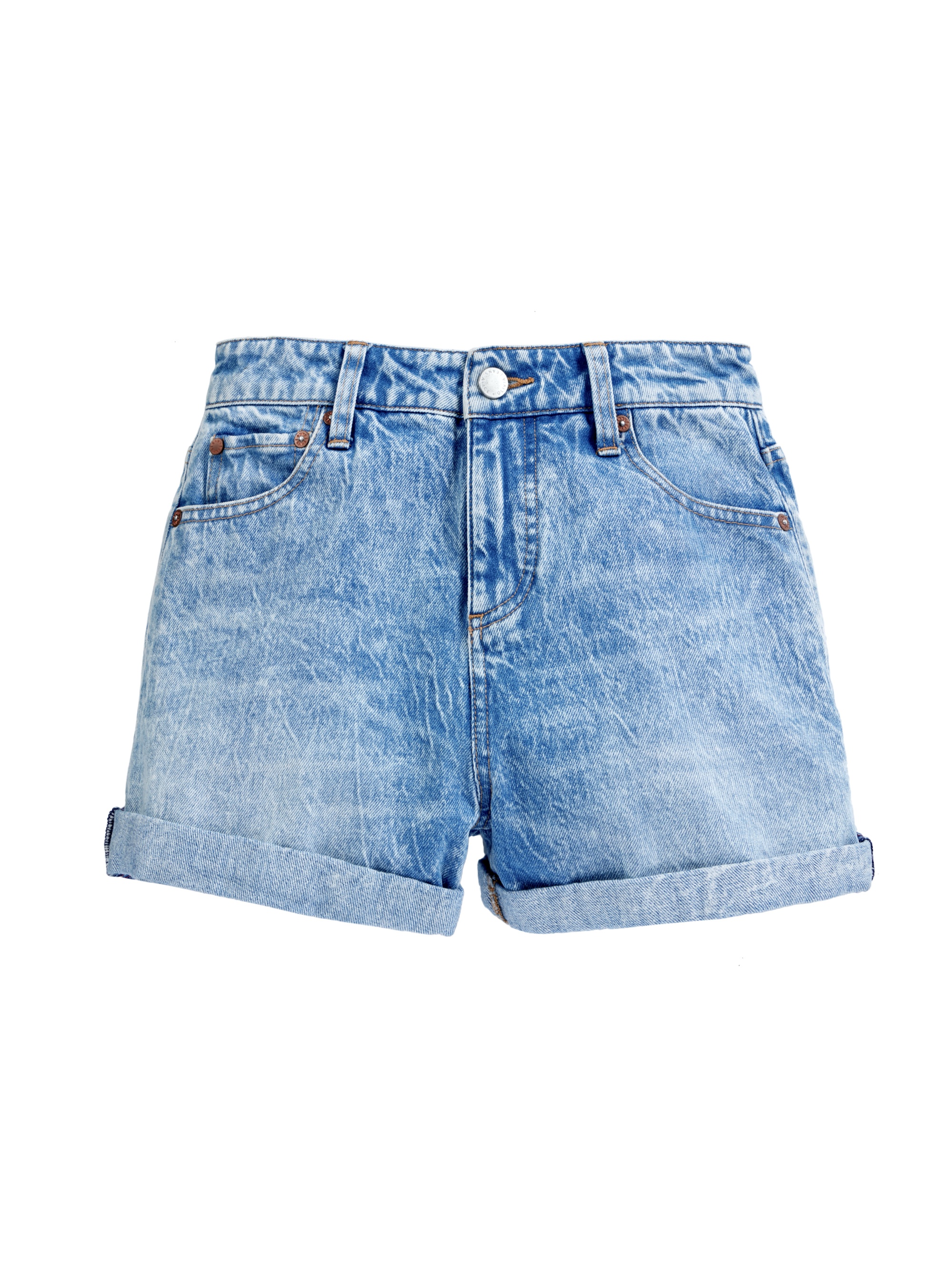 AMAZING HIGH RISE DENIM VINTAGE SHORT - 6