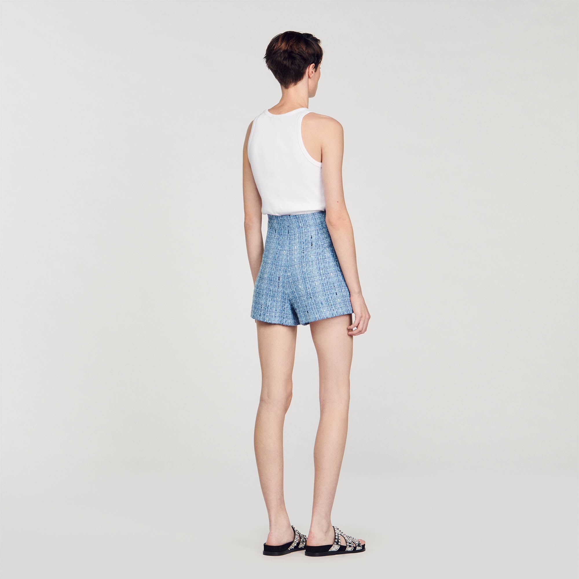 TWEED SHORTS - 6
