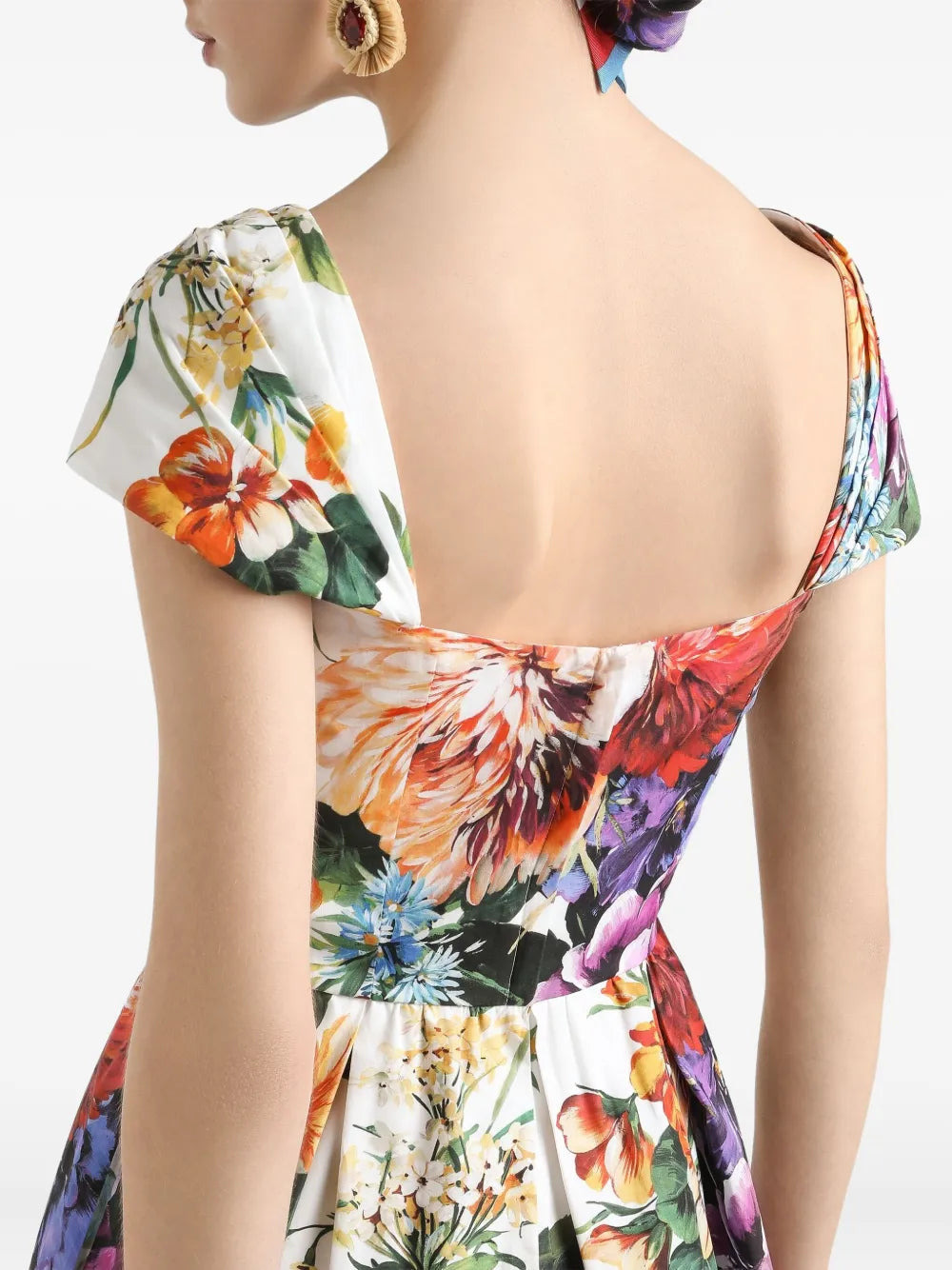 Dolce & Gabbana Women Floral Print Dress - 4