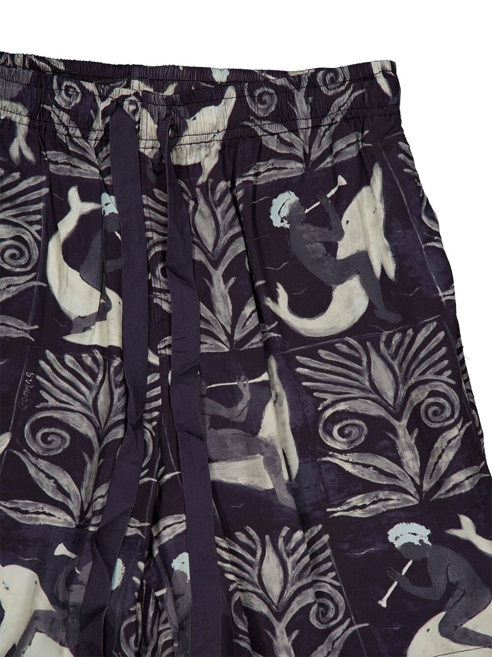 graphic-print shorts - 3