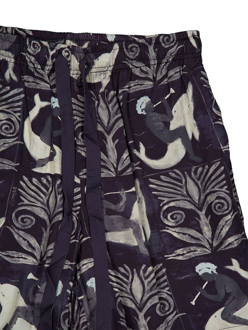 graphic-print shorts 3