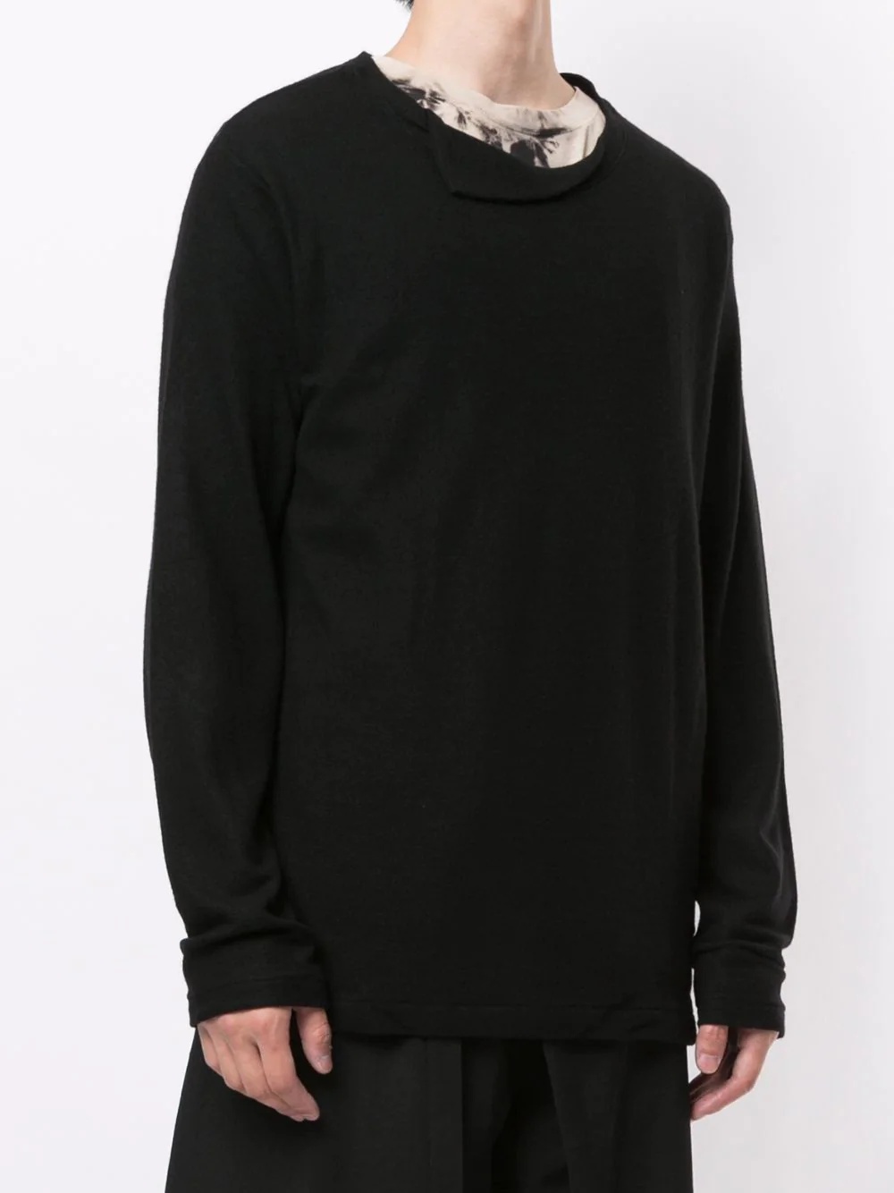 foldover-neck wool jumper - 3