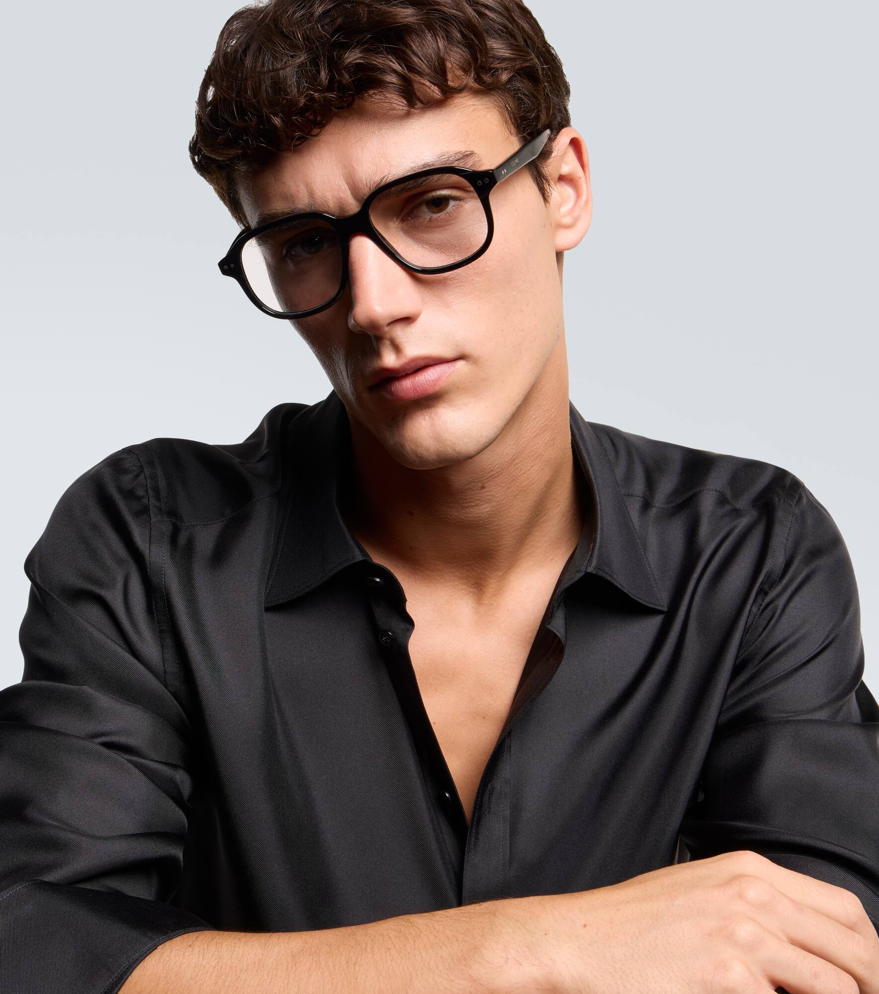 Celine Thin 2 Dots square glasses - 3