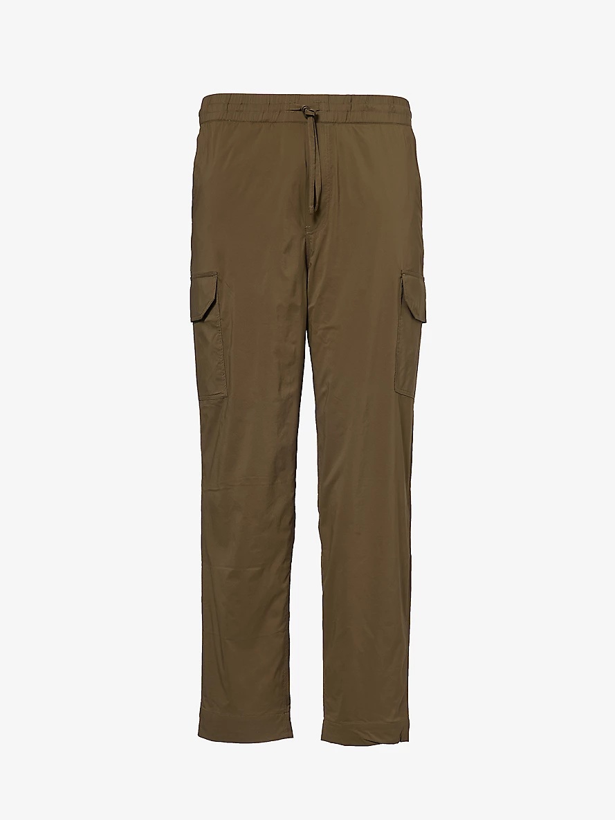 Killarney straight-leg relaxed-fit shell trousers - 1