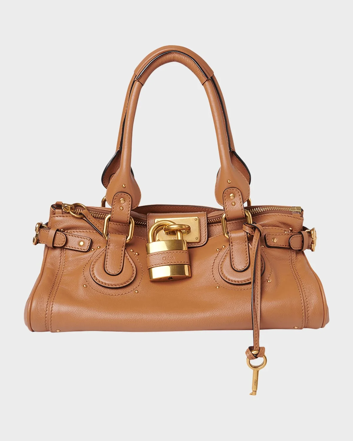 Paddington Padlock Shoulder Bag in Leather - 1