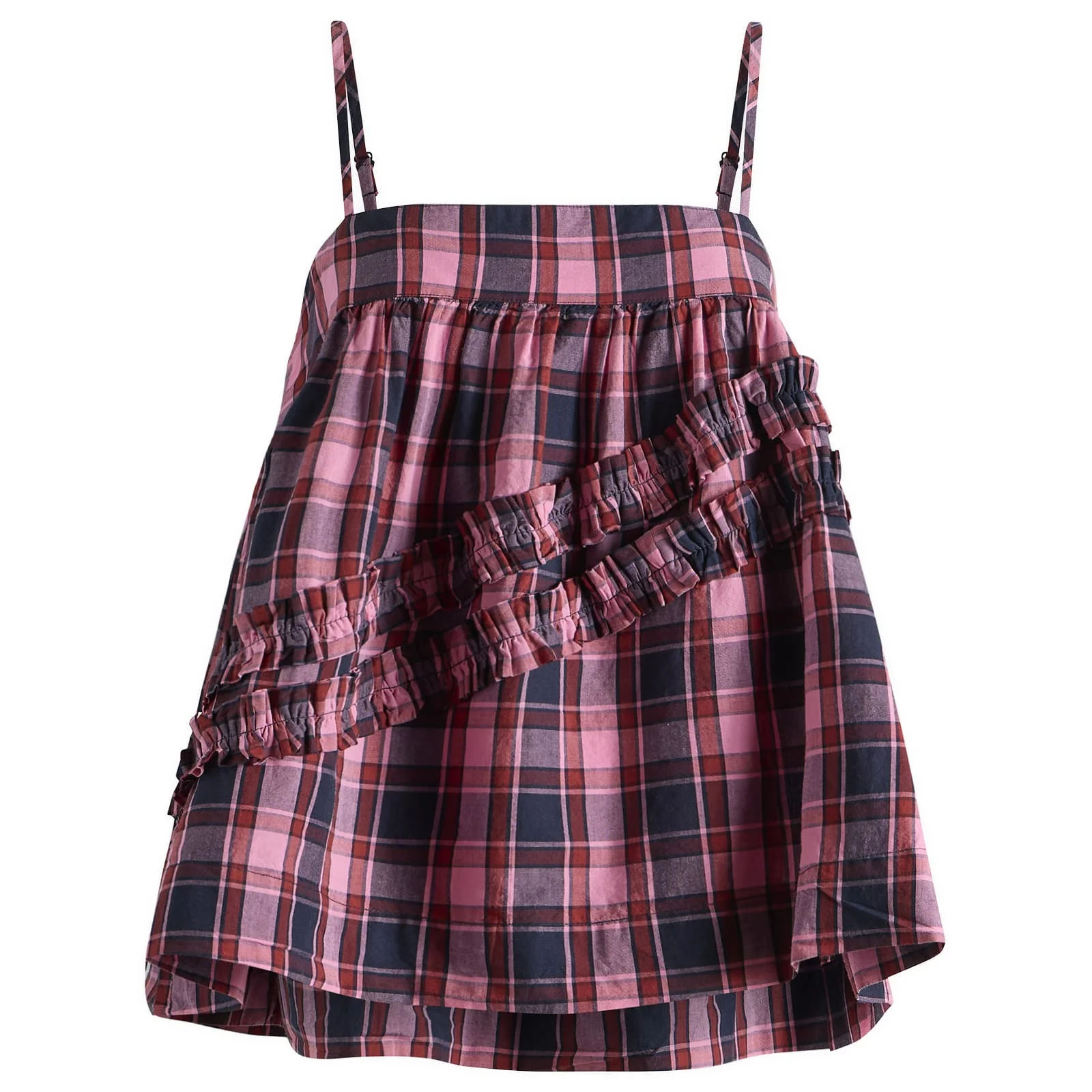 Damson Madder Nyra Ruffle Cami Top - 1