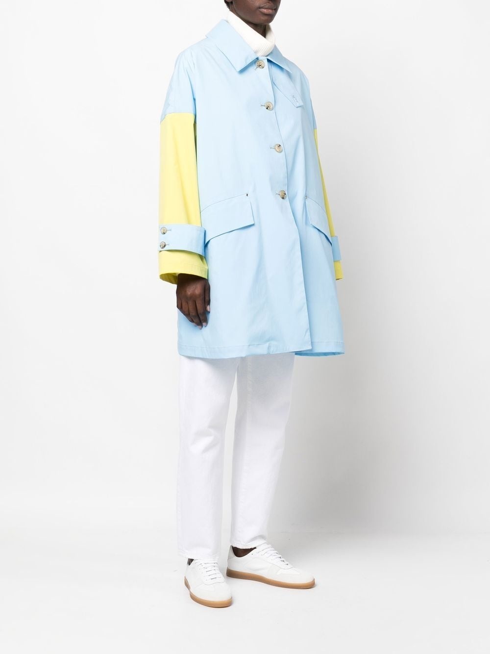 Humbie A-line coat - 3