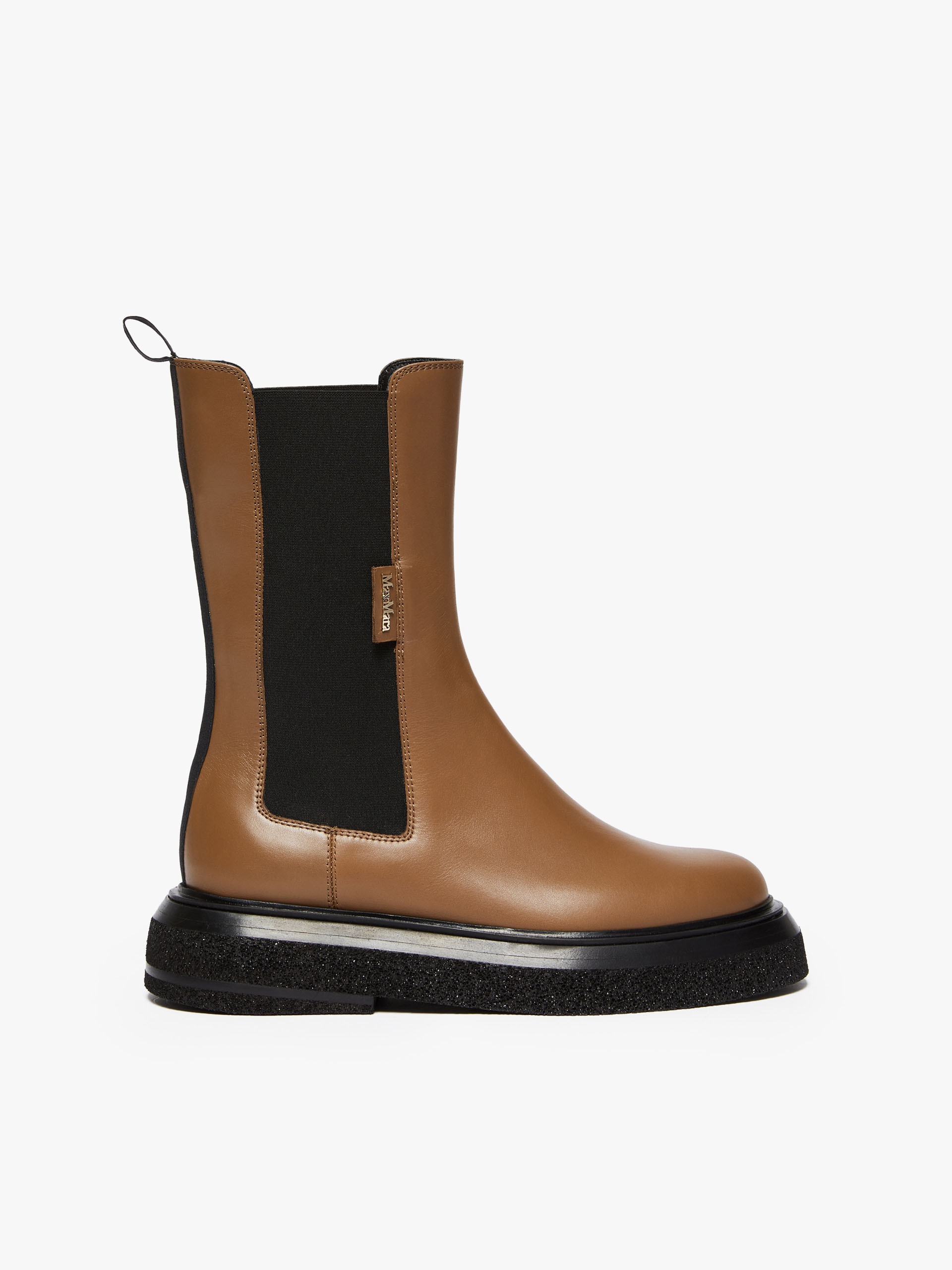 Max Mara ENGLISHBOOT Calfskin Chelsea boots REVERSIBLE