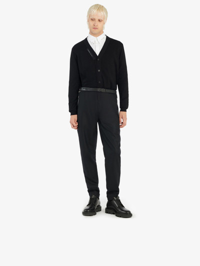 Givenchy GIVENCHY ADDRESS cardigan in jersey outlook