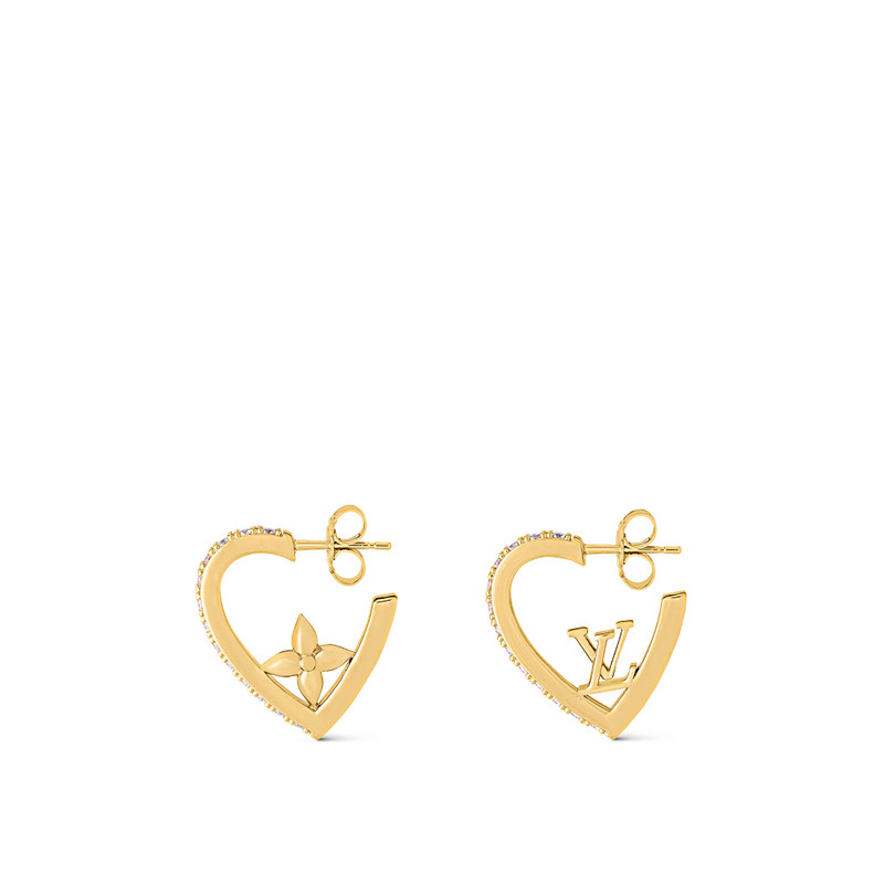 My LV Love Earrings 1